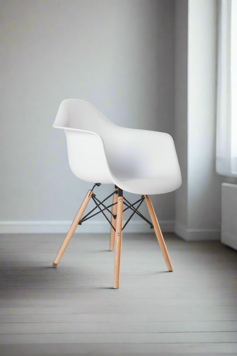 White contemporary chair sale