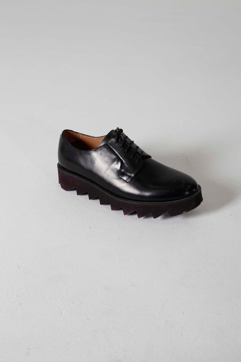 mens black platform shoes