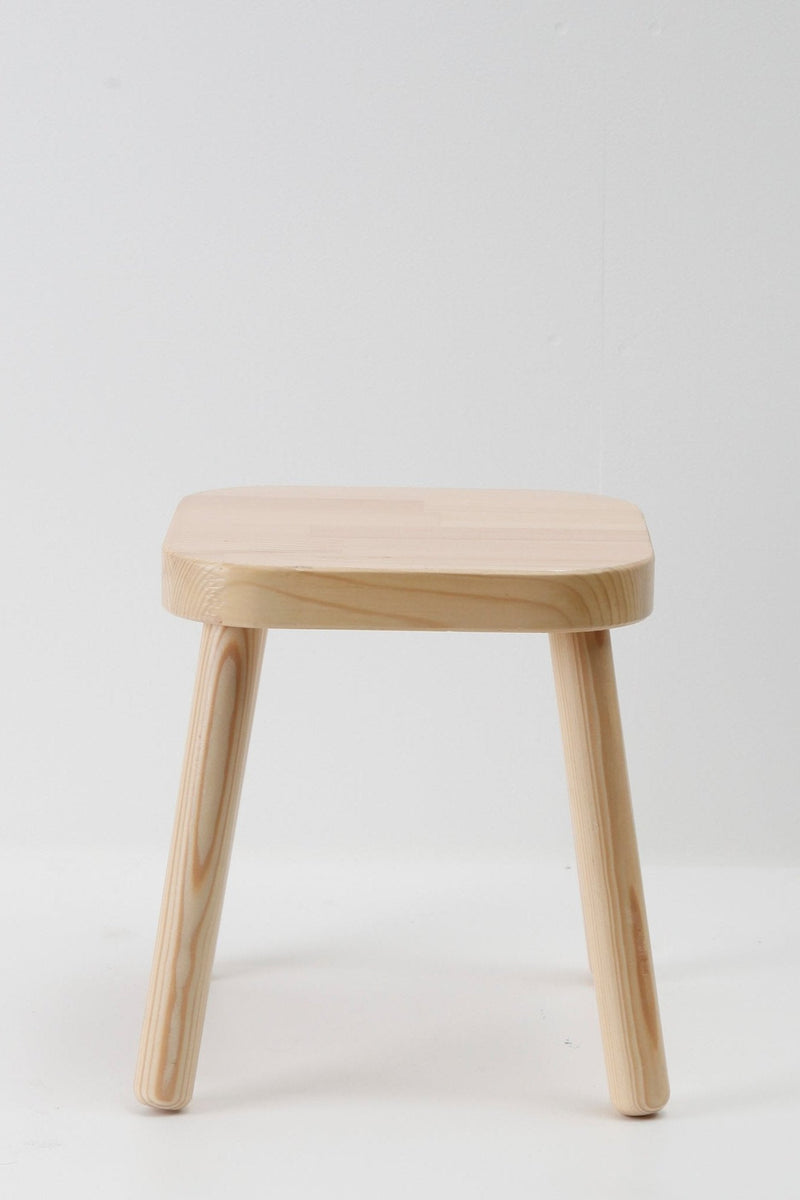 Mini Light Wood Stool – ProppedUpRentals
