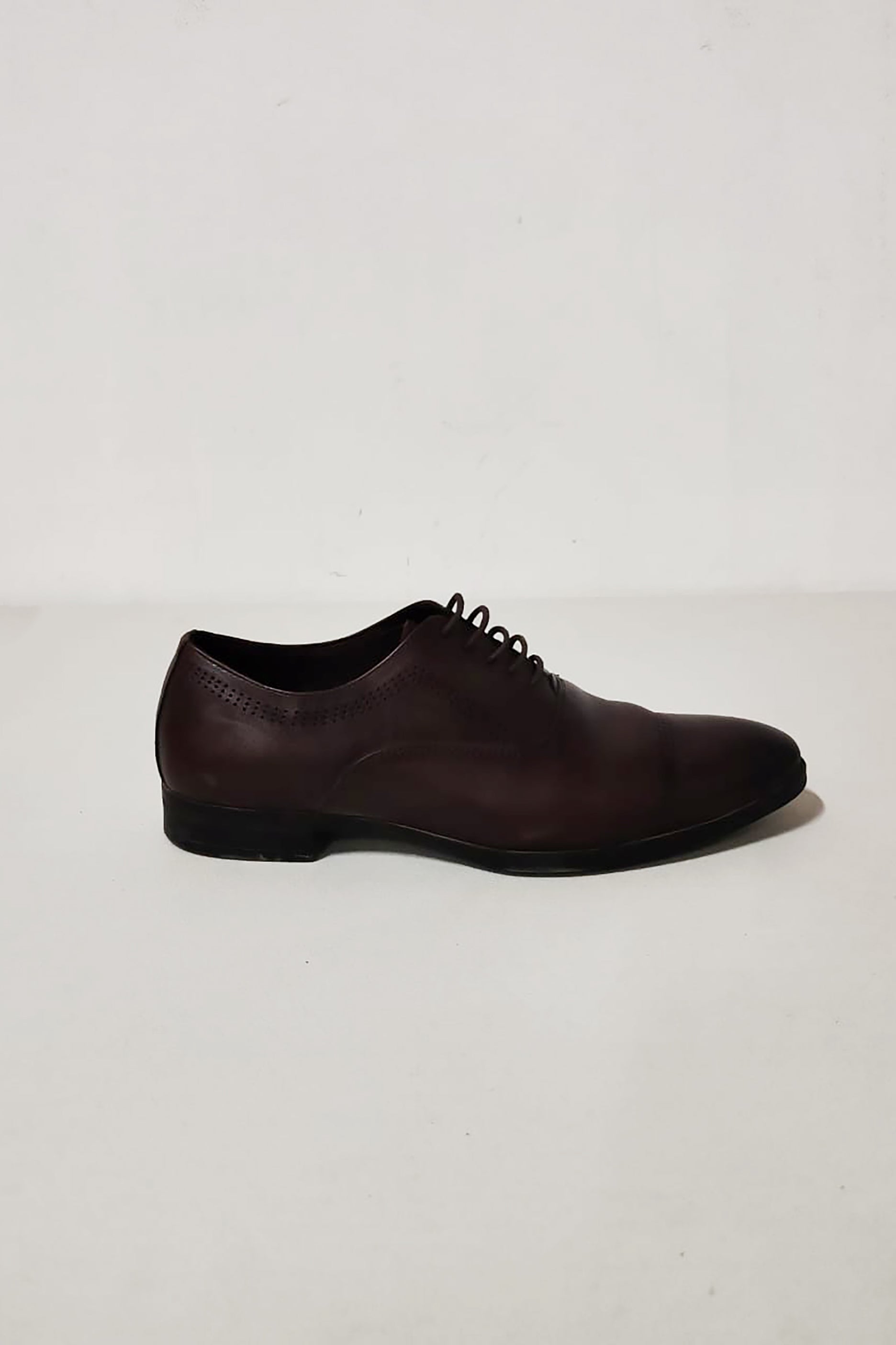 Dark Brown Fashion Leather Shoes for Men