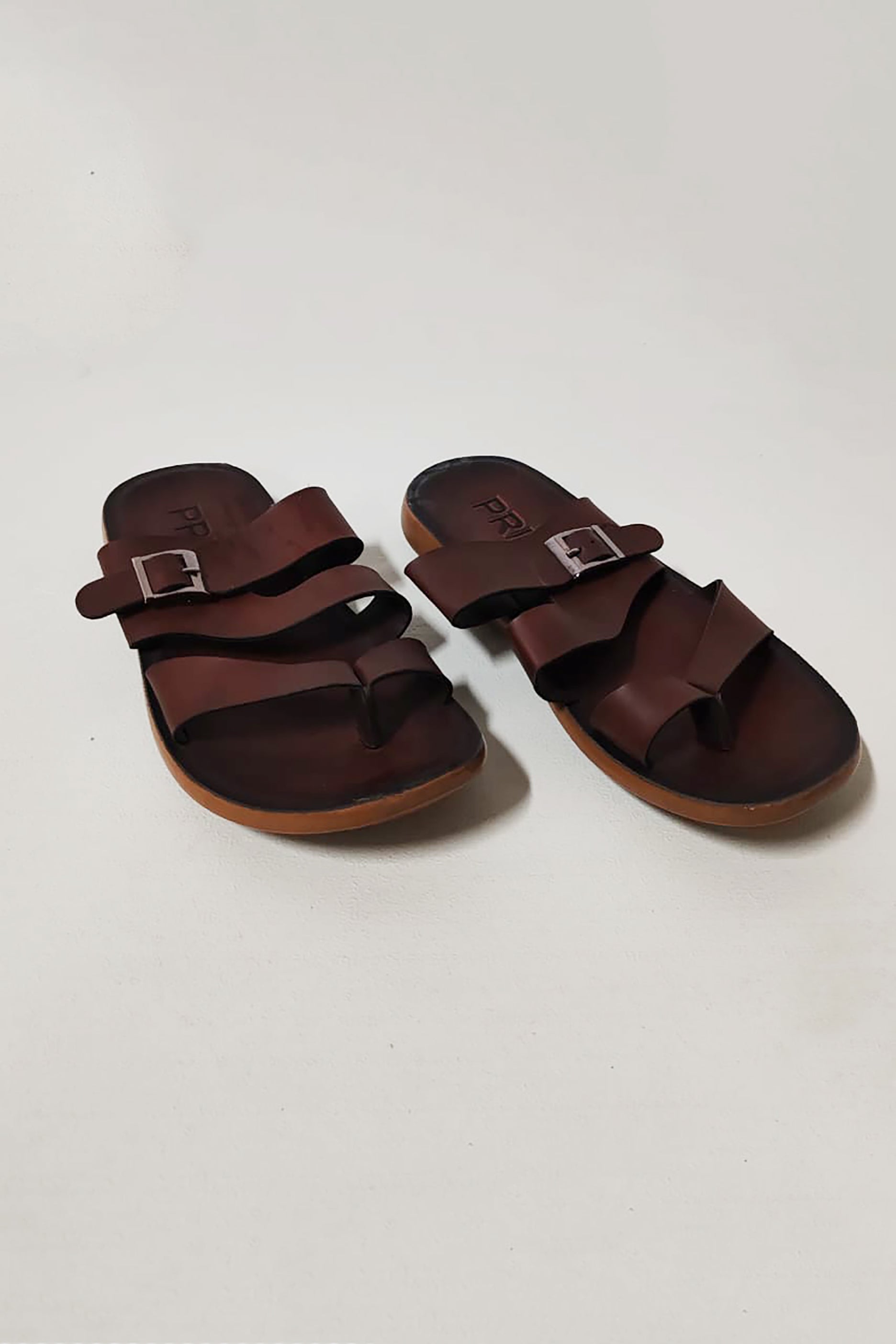 Casual Leather Cross Strap Sandals