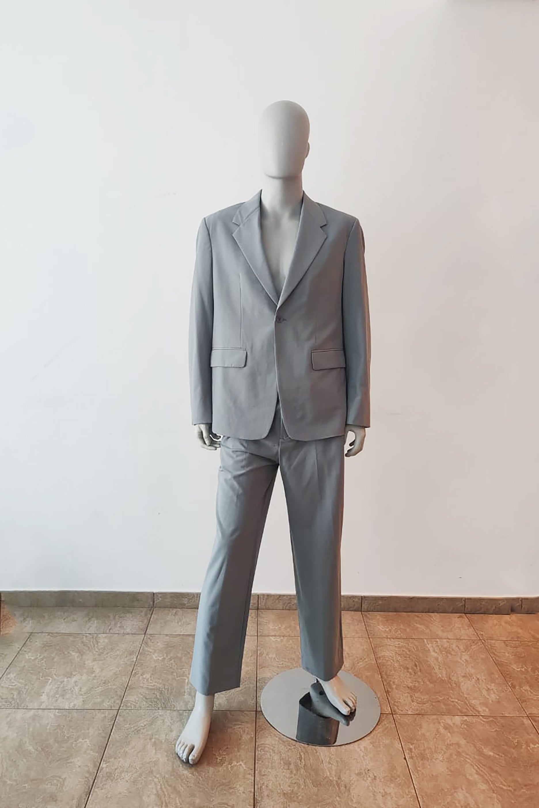 Mens Grey Formal Suit