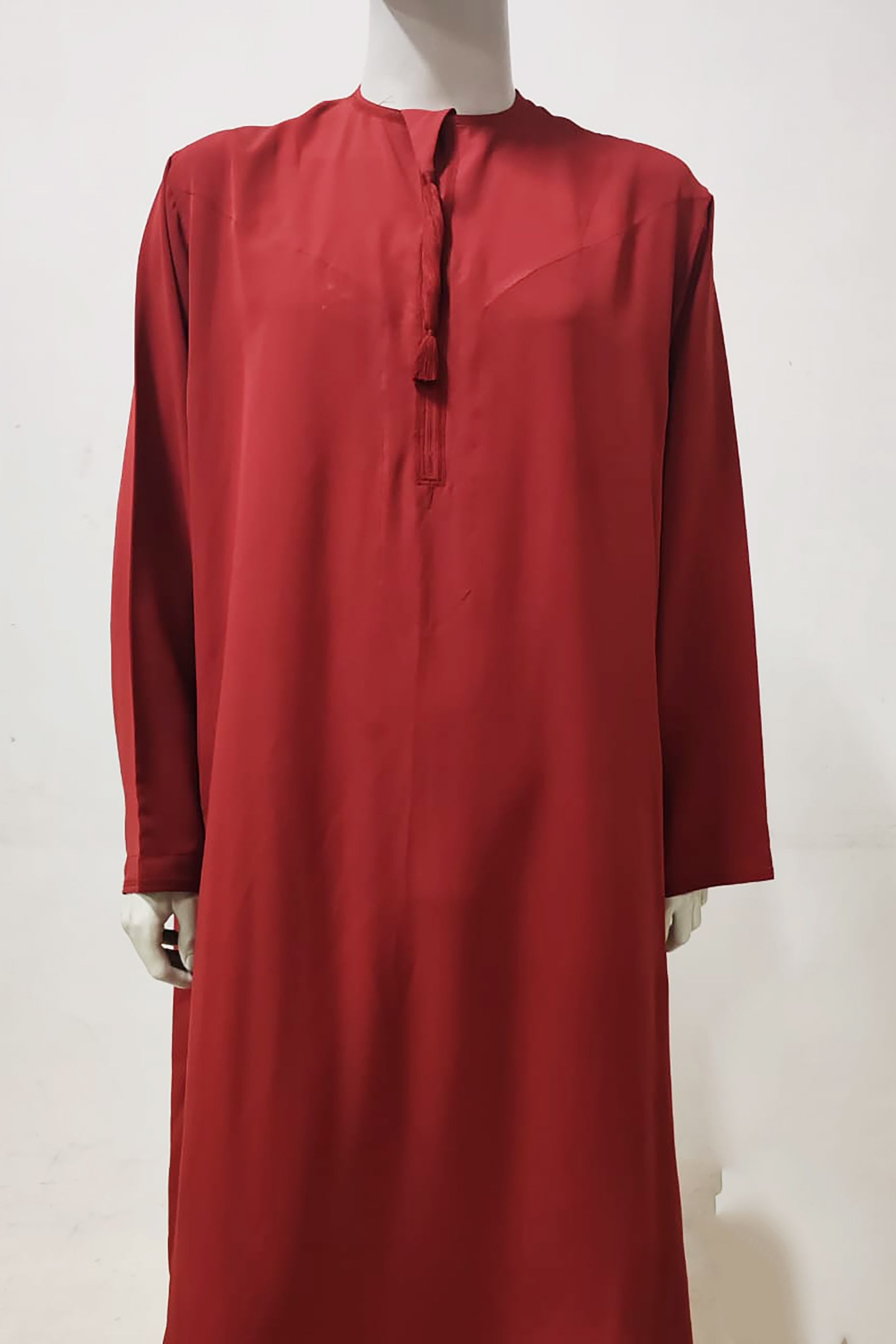 Mens Arabic Thobe (Red)