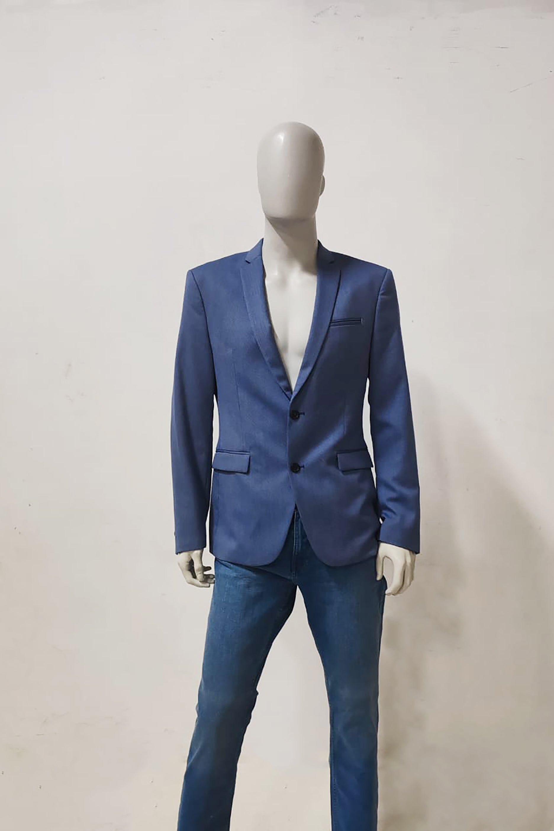 Men's Blue Zara Blazer (size Eu52)