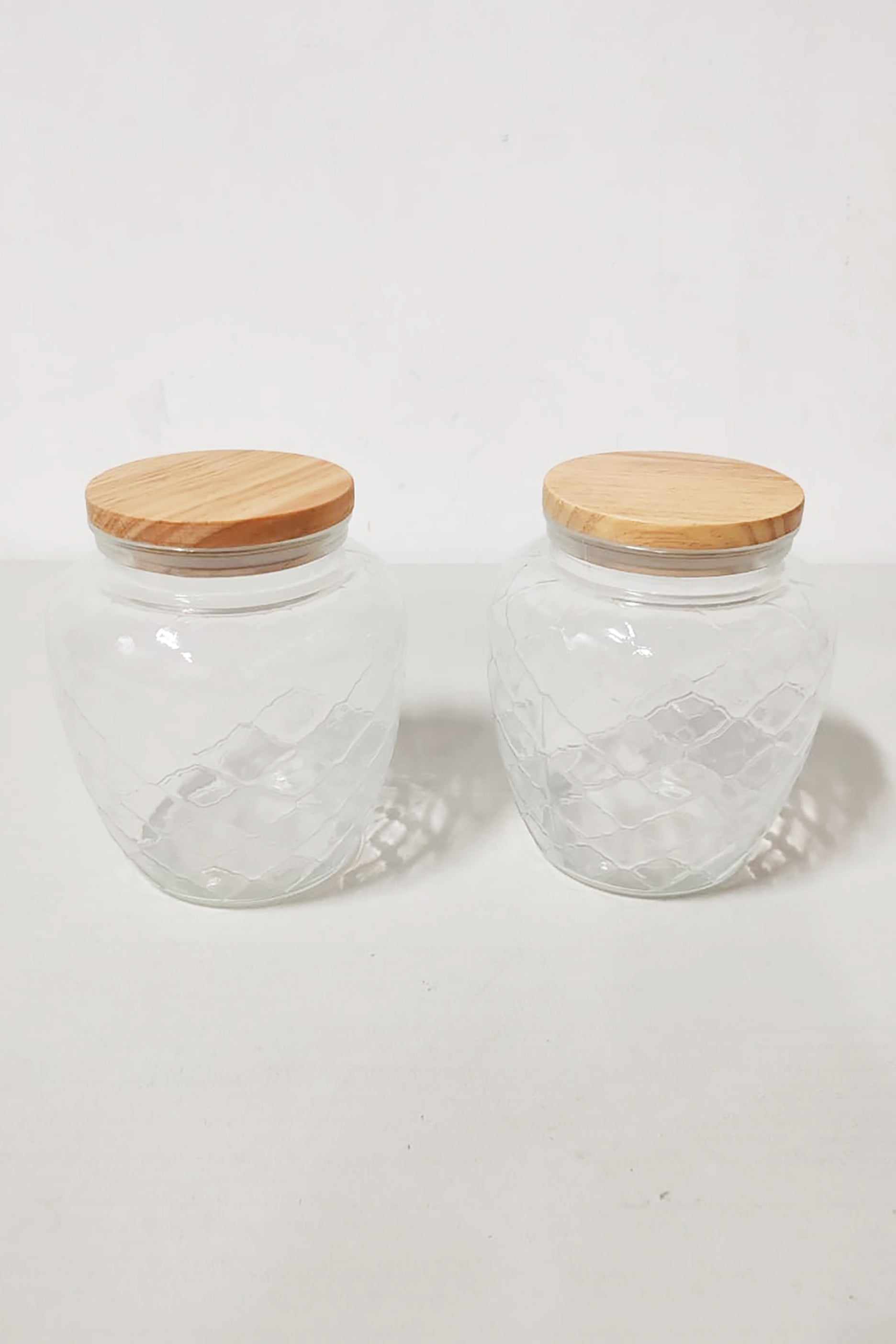 Glass Canister with Lid Set