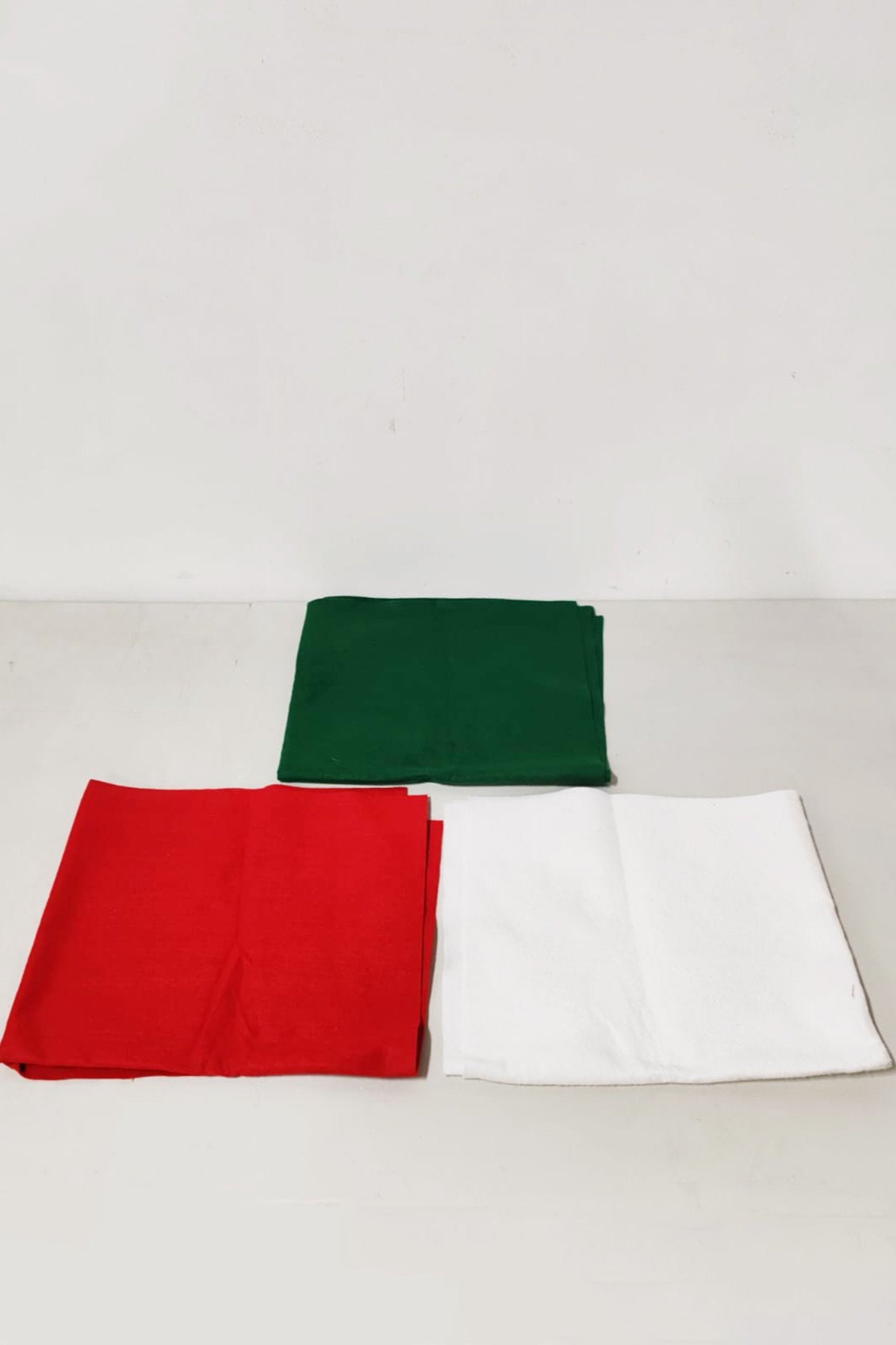 Colored Christmas Fabric Set