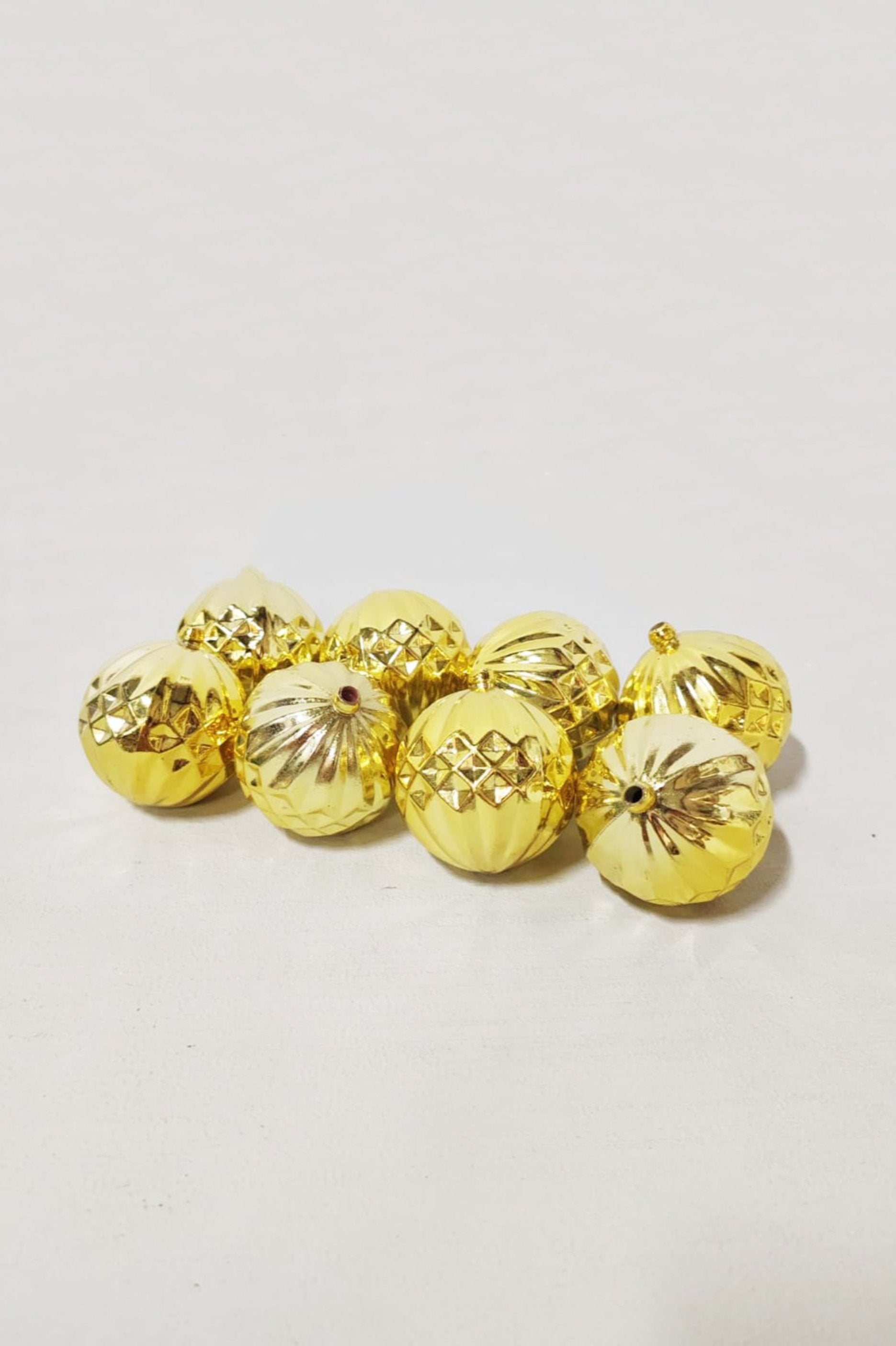 Gold Christmas Ornament Balls