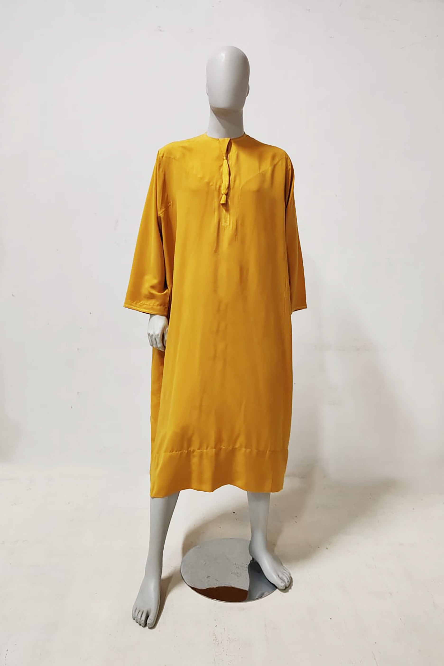 Mens Arabic Thobe (Mustard)