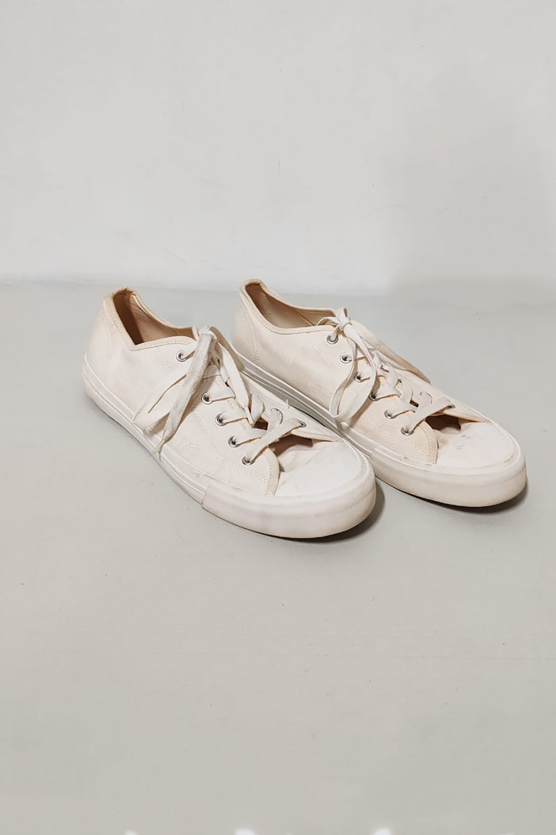 White Canvas Sneakers