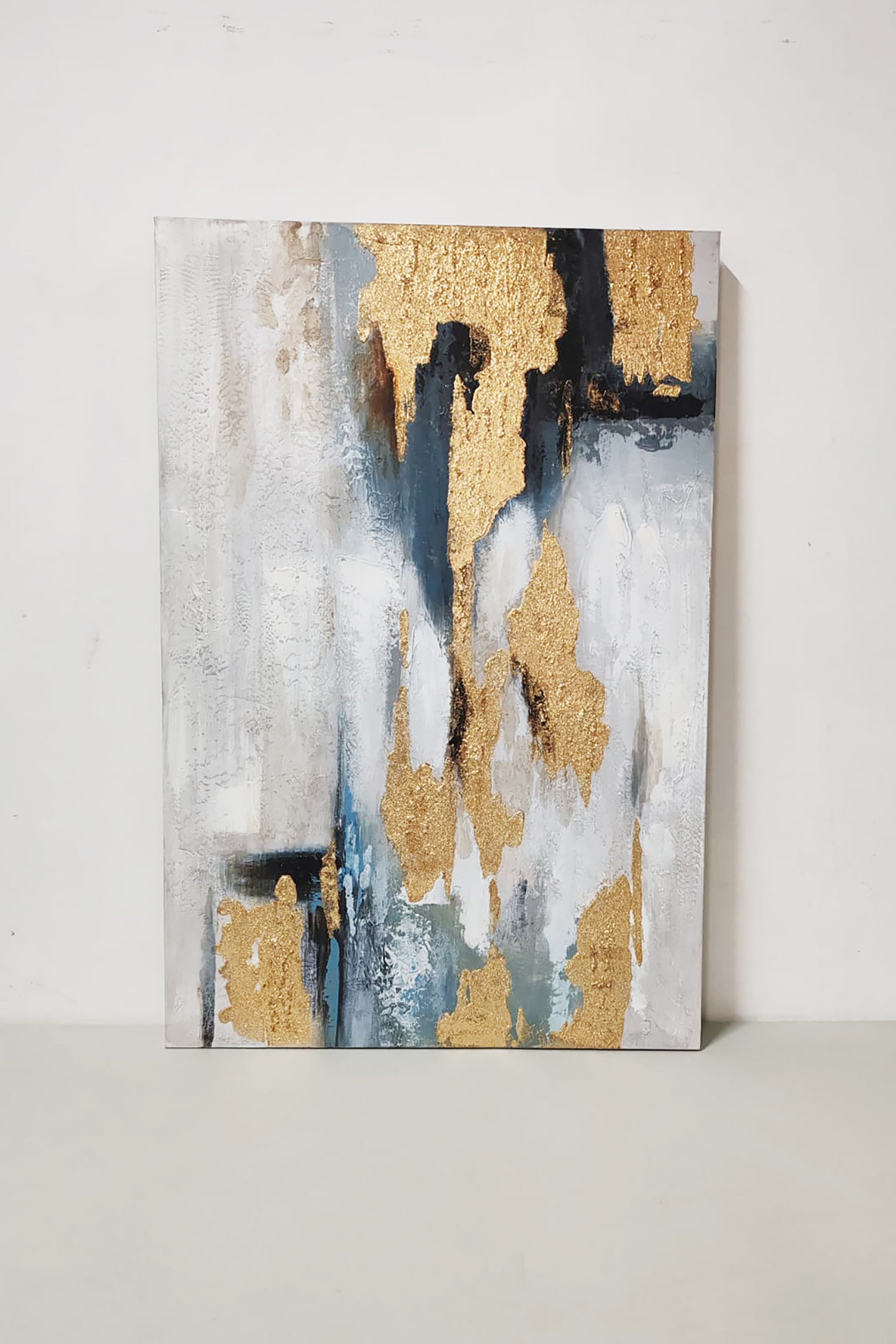 Blue and Gold Artwork