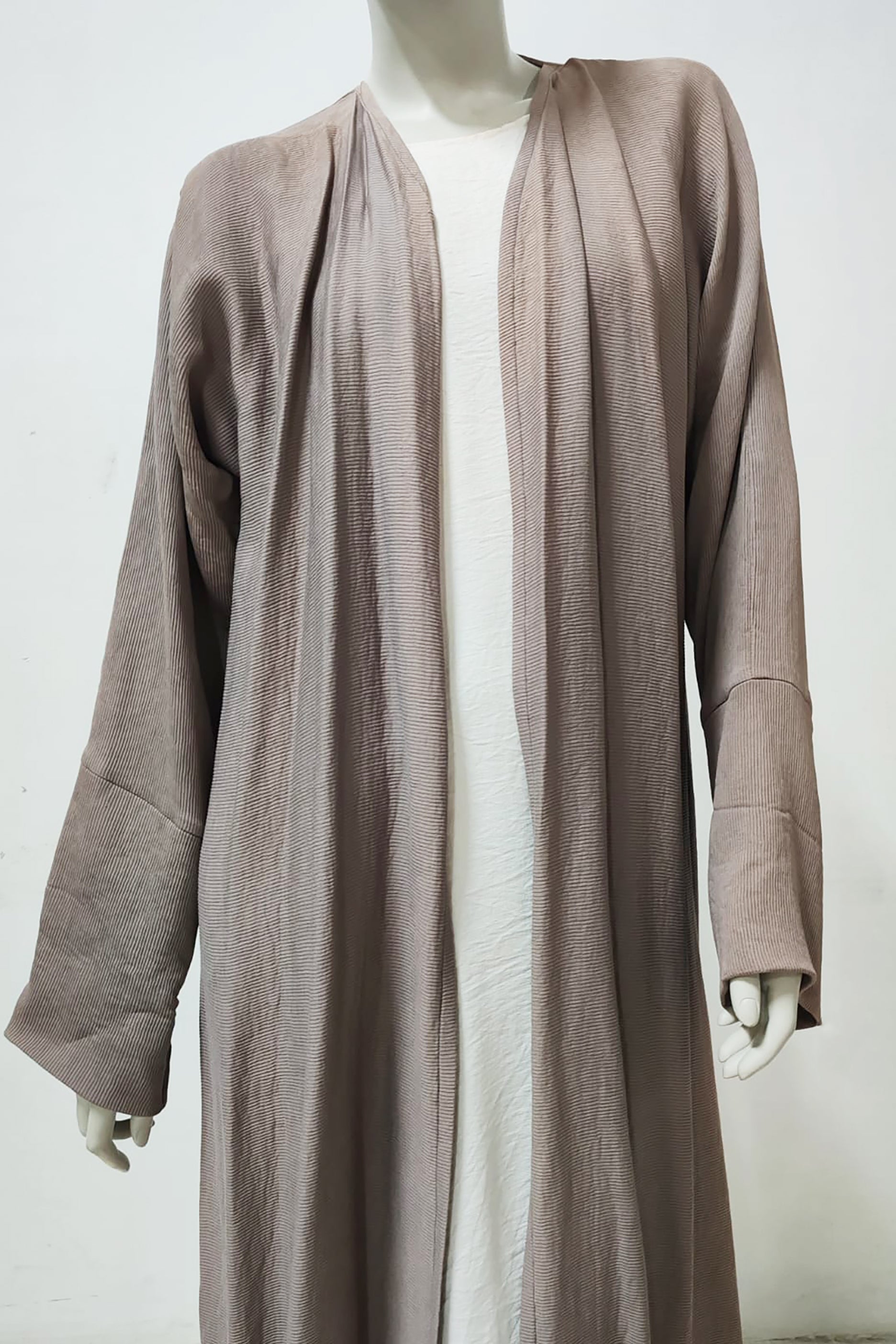 Gray Long Abaya