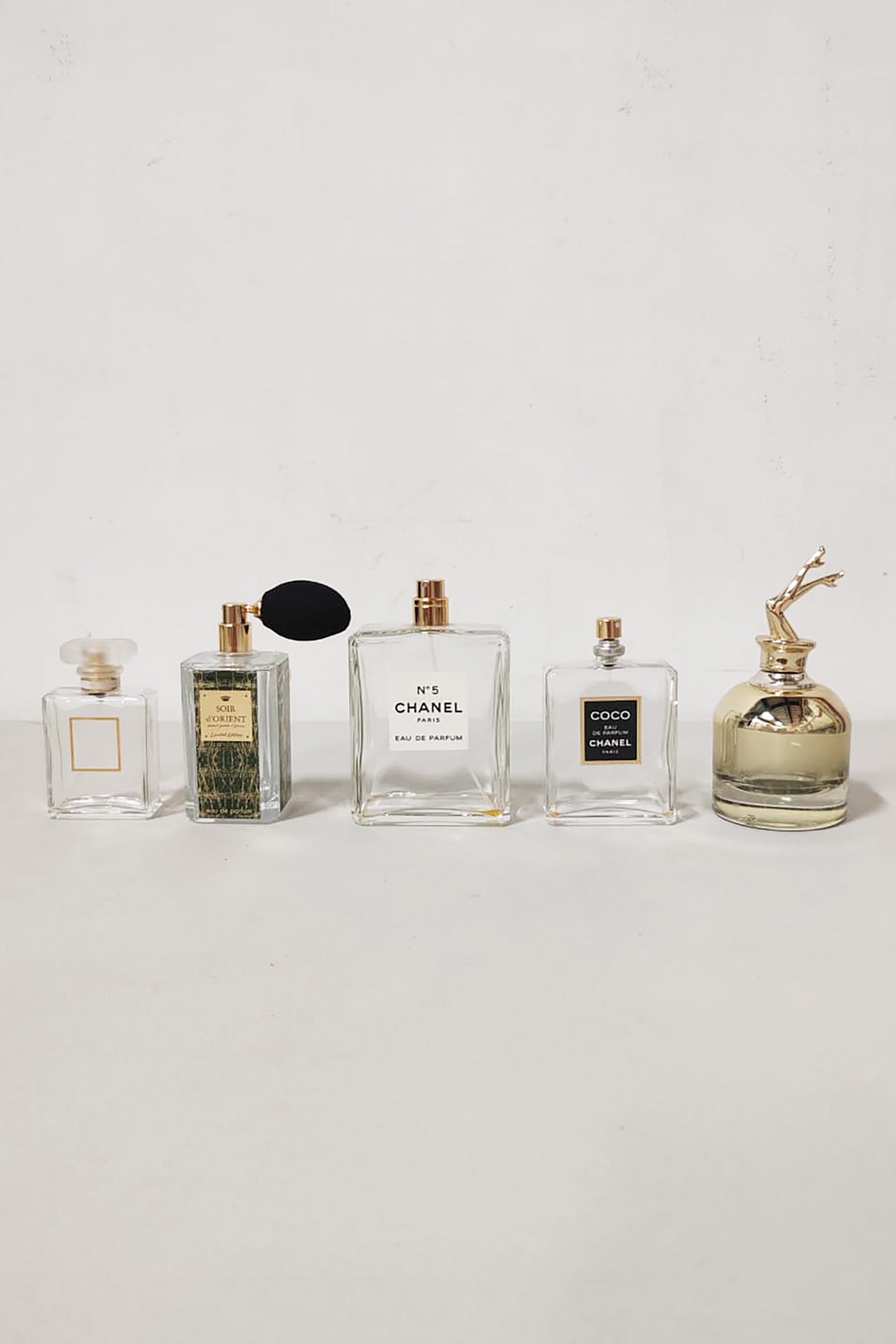Luxury Perfume Bottles For Styling set 7 (JPG/Chanel)