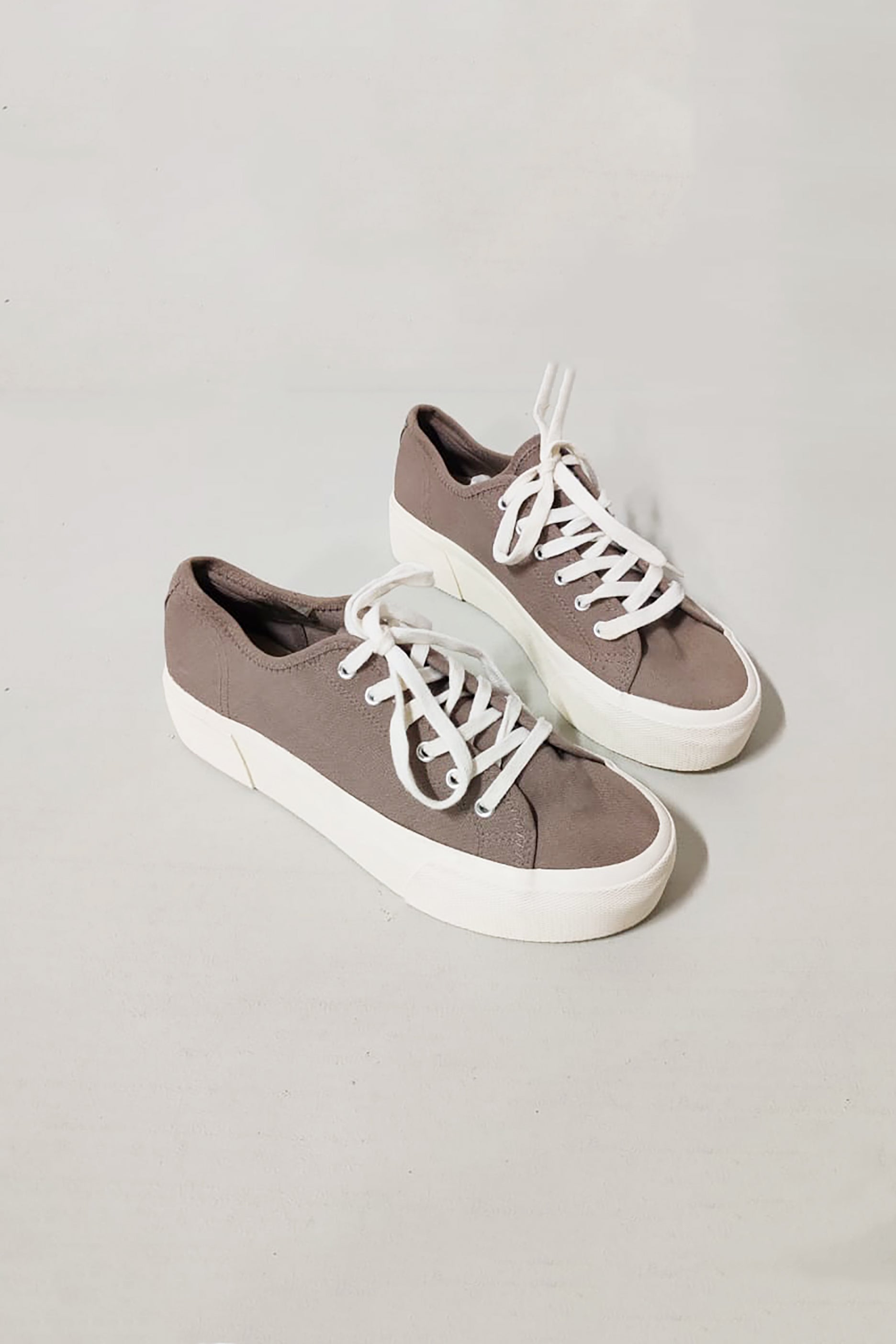 Ladies Grey Canvas Shoes (40Eu)