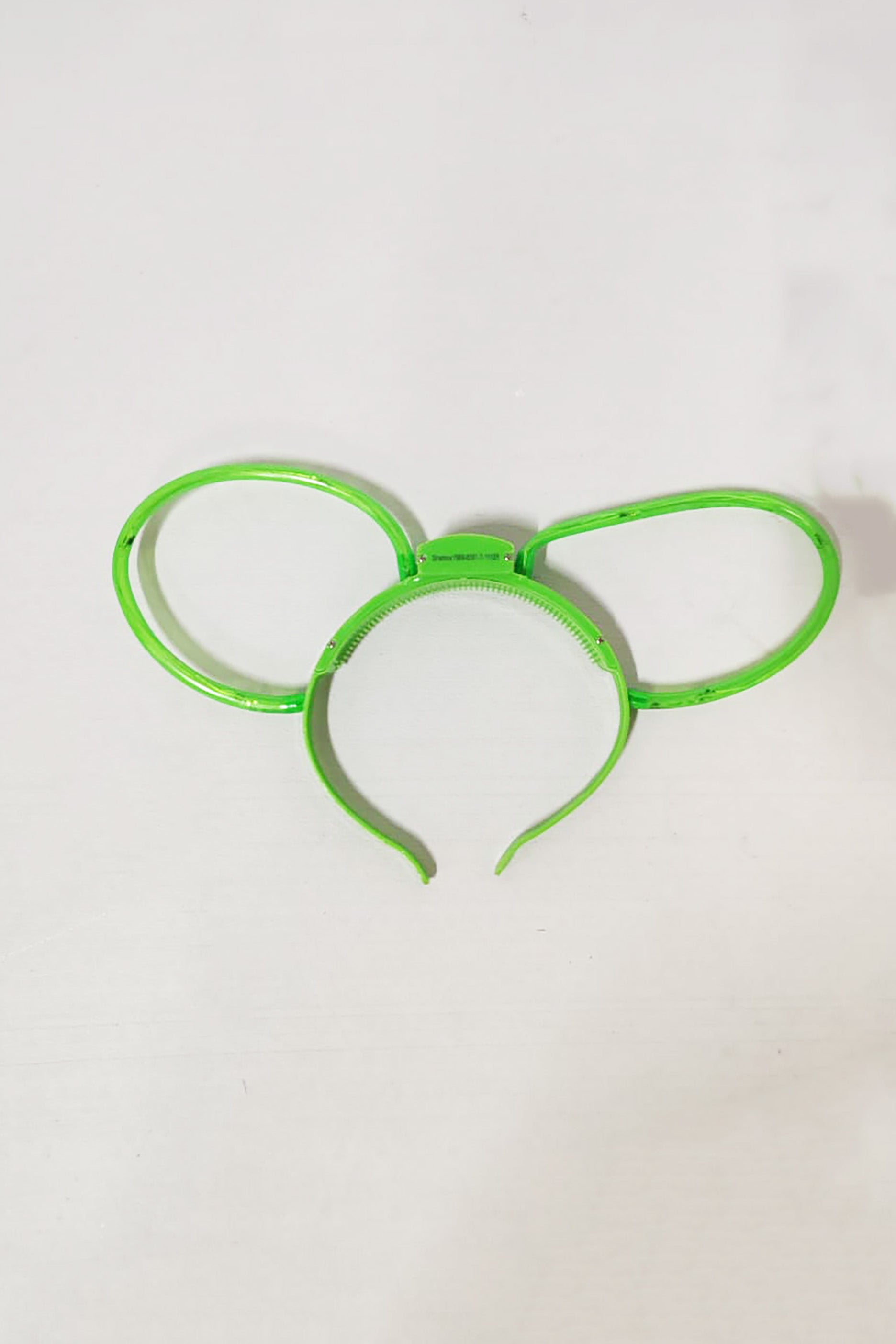 Green Glow Bunny Ears Headband
