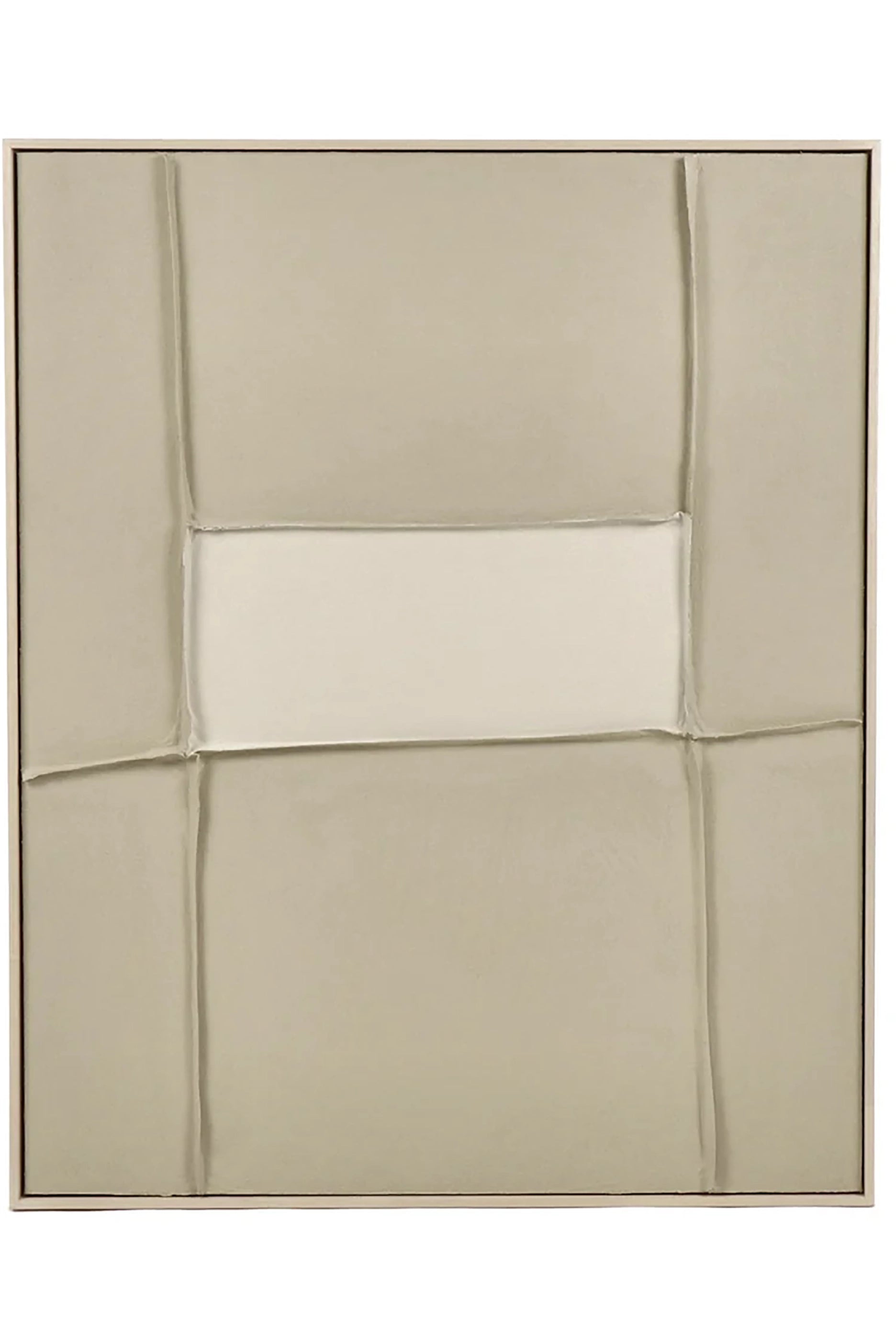 Frame Artwork Blanche- Sand (H100xW80)