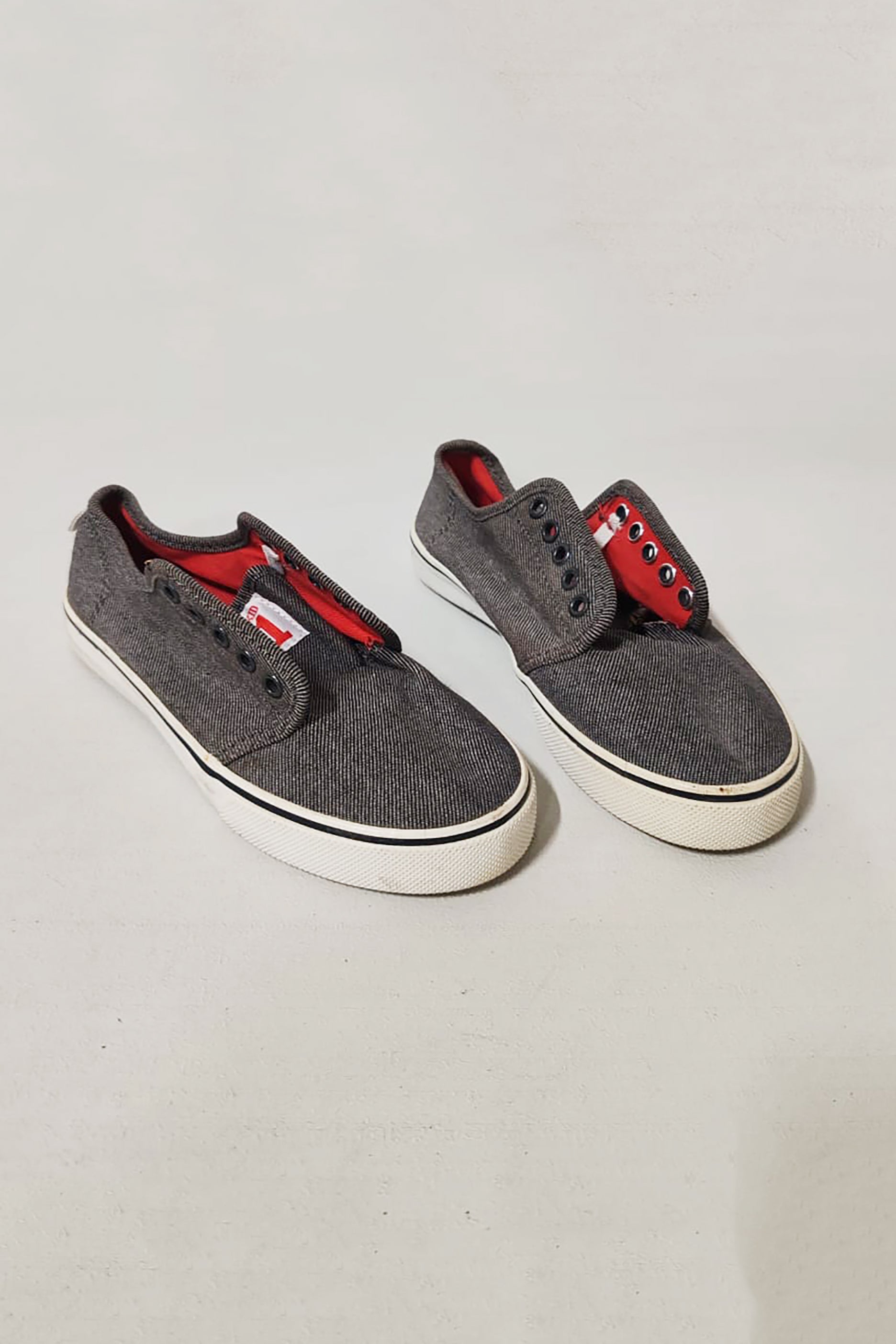 Kids Grey Sneakers