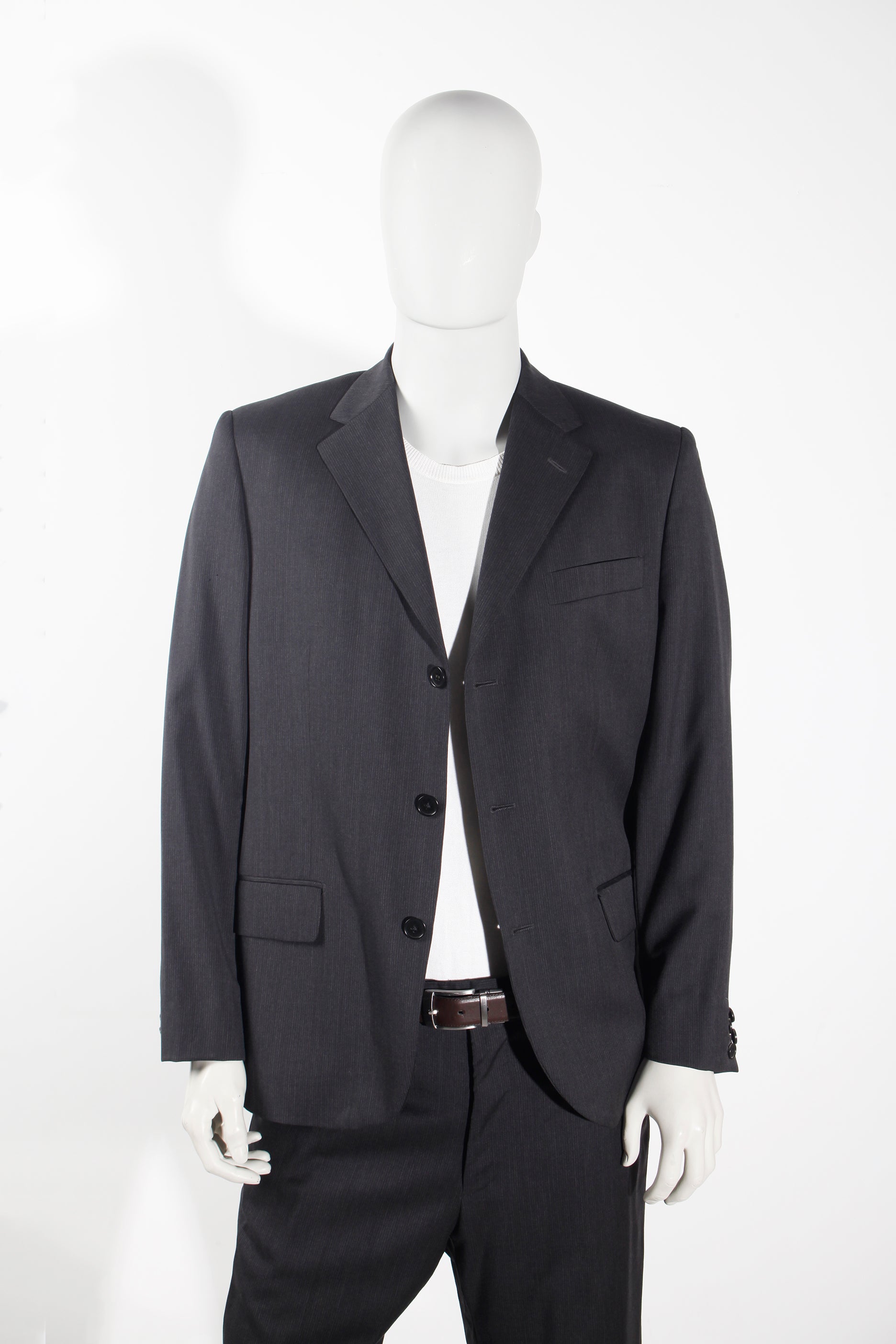 Mens Dark Grey Formal Suit