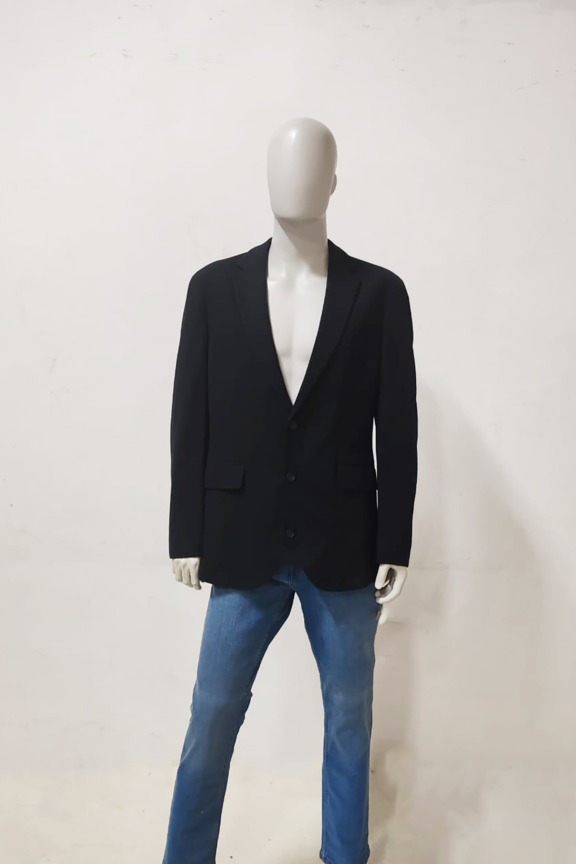 Men's Navy Blue Mango Blazer (size Eu54)