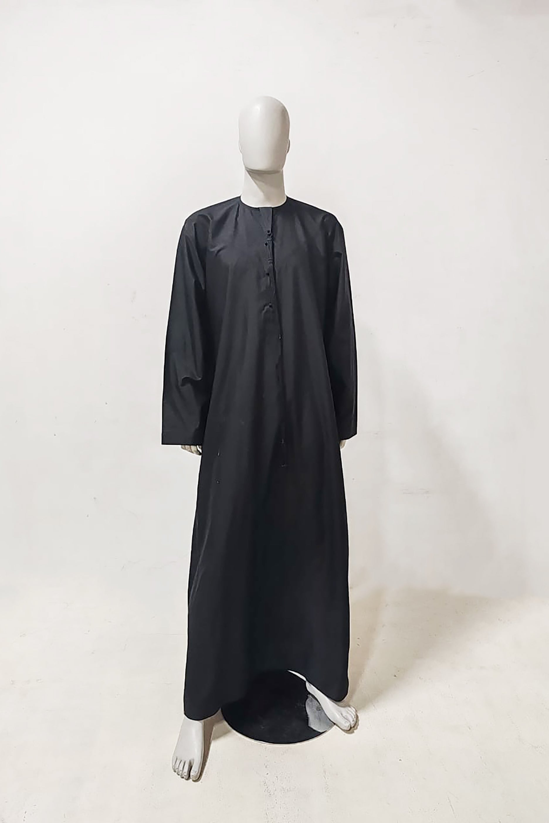 Mens Arabic Thobe (Black)