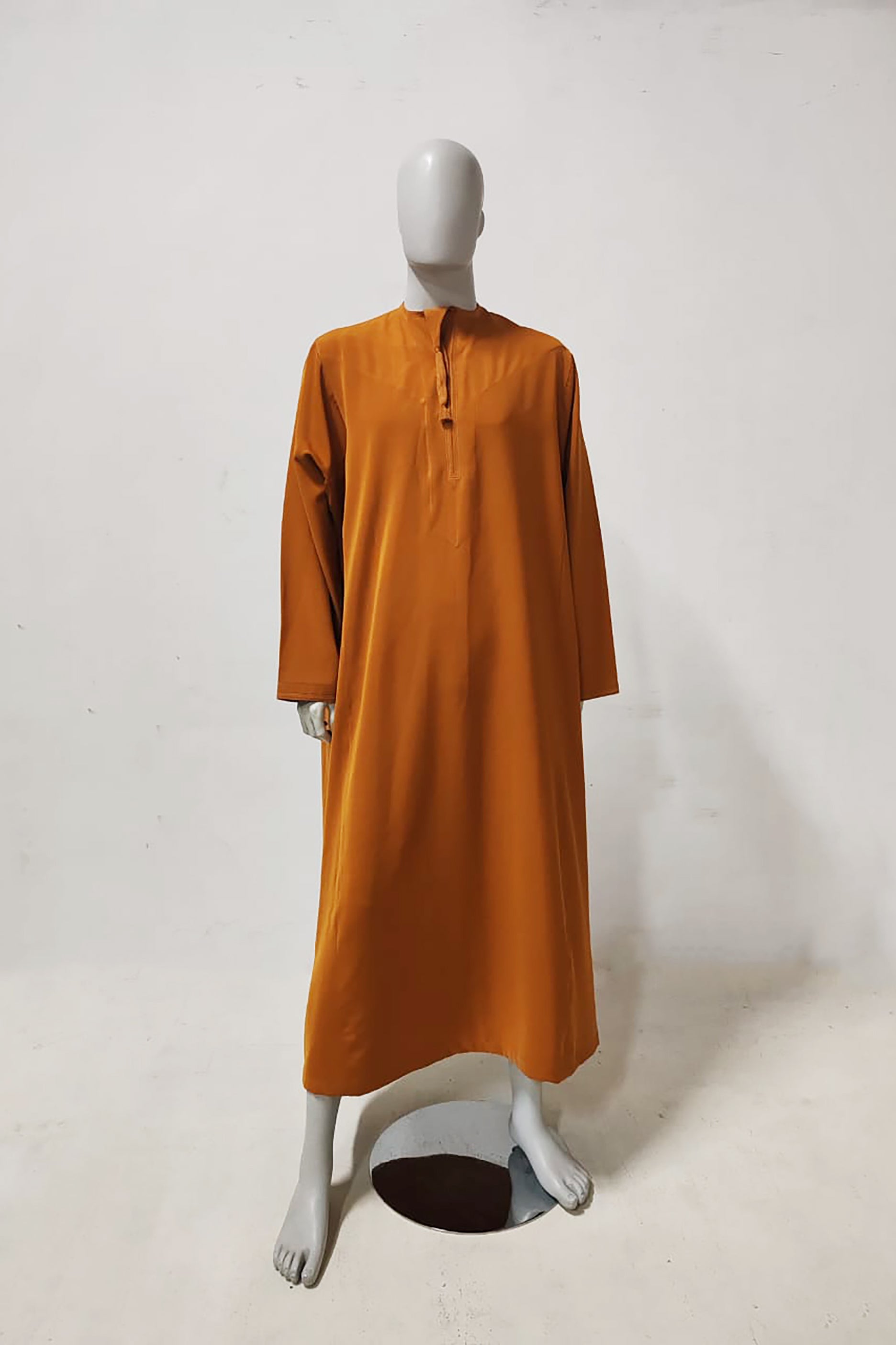 Mens Arabic Thobe (Burnt Orange)