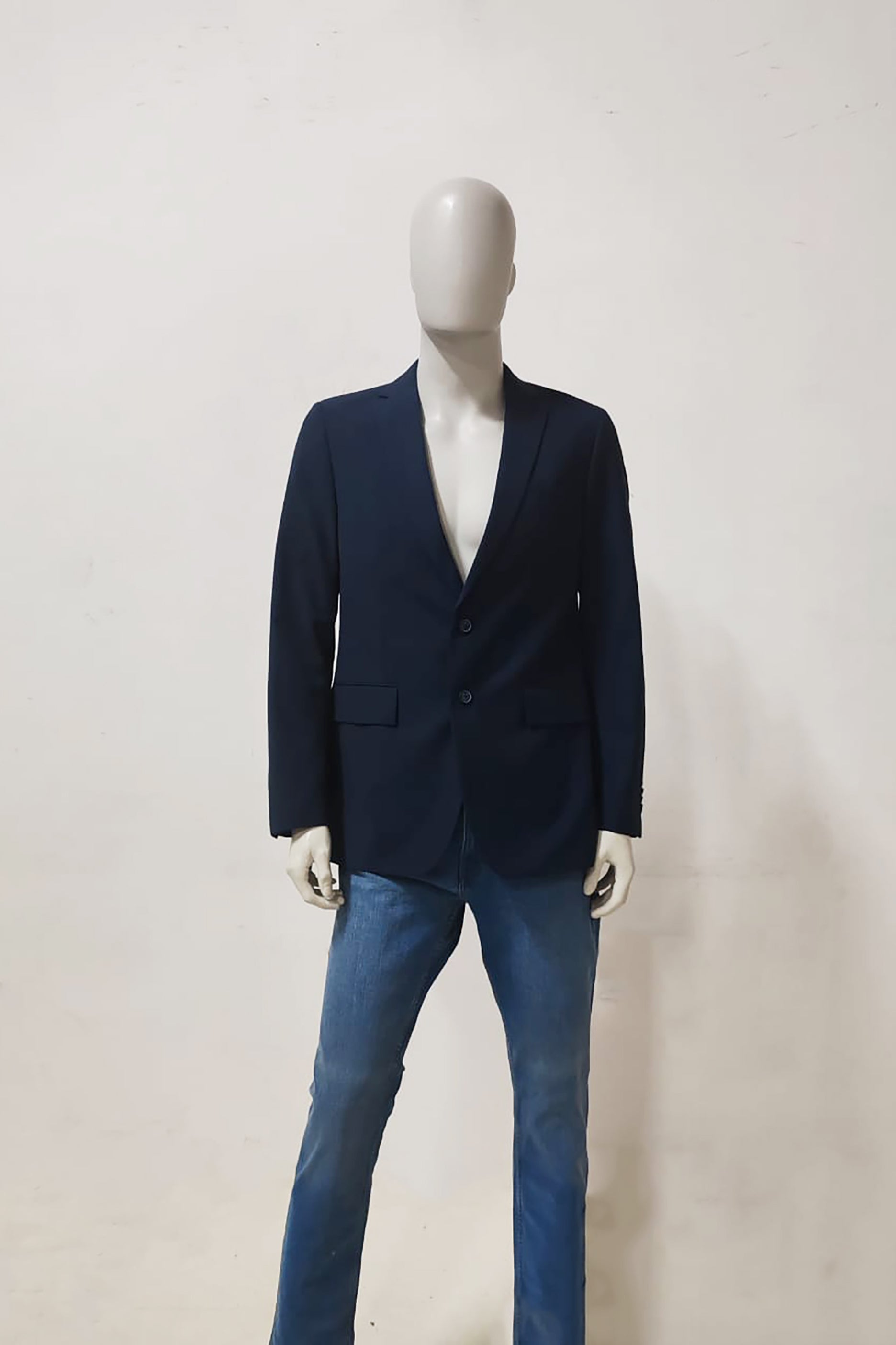 Men's Dark Blue Mango Blazer (size Eu50)