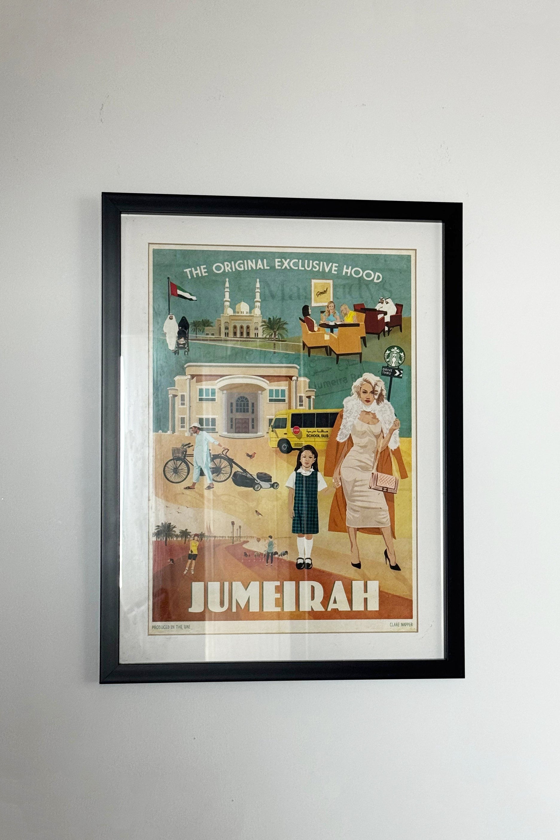 Highlife Framed Poster Artwork - Jumeirah
