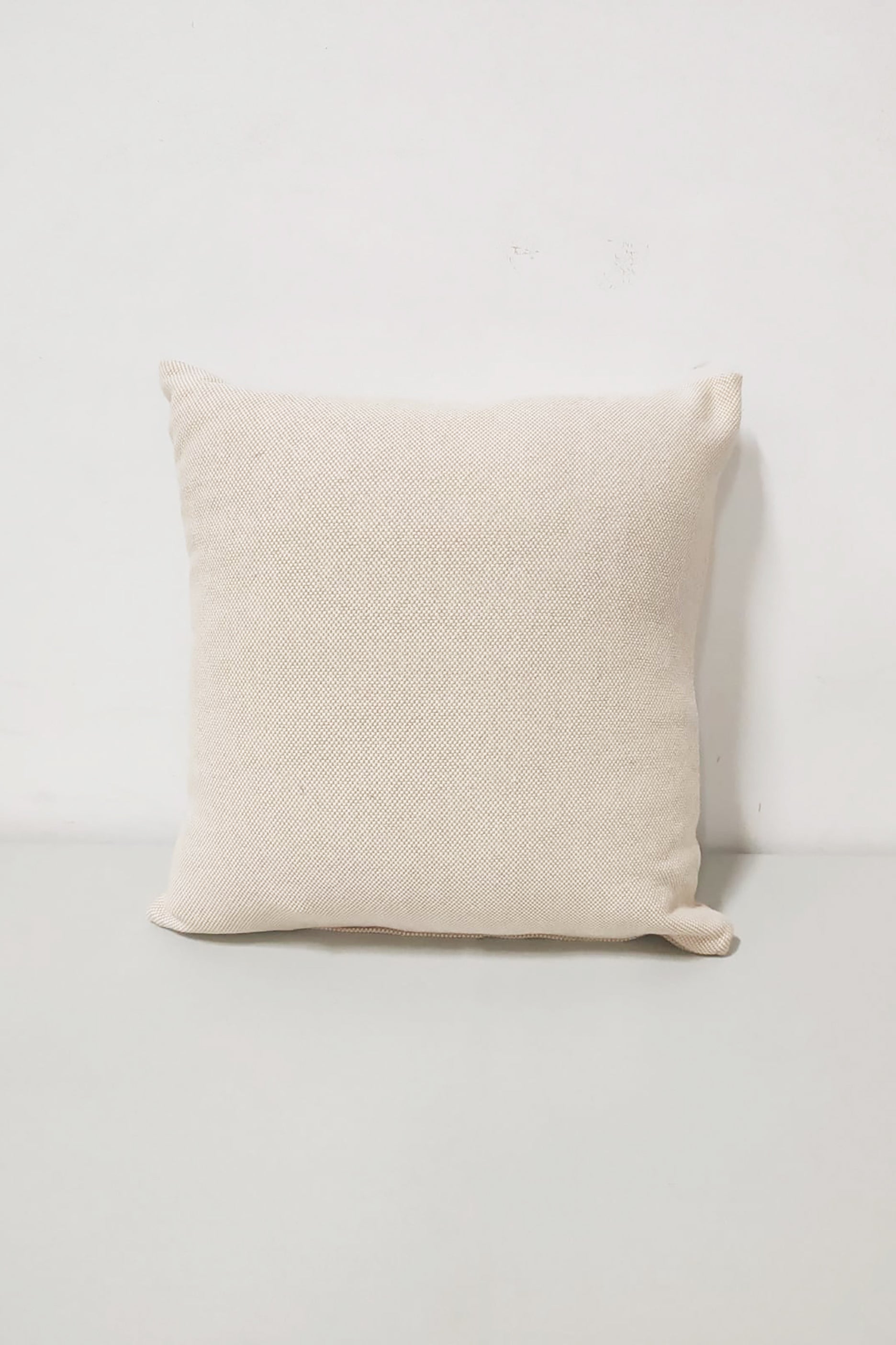 Woven Beige Cushion