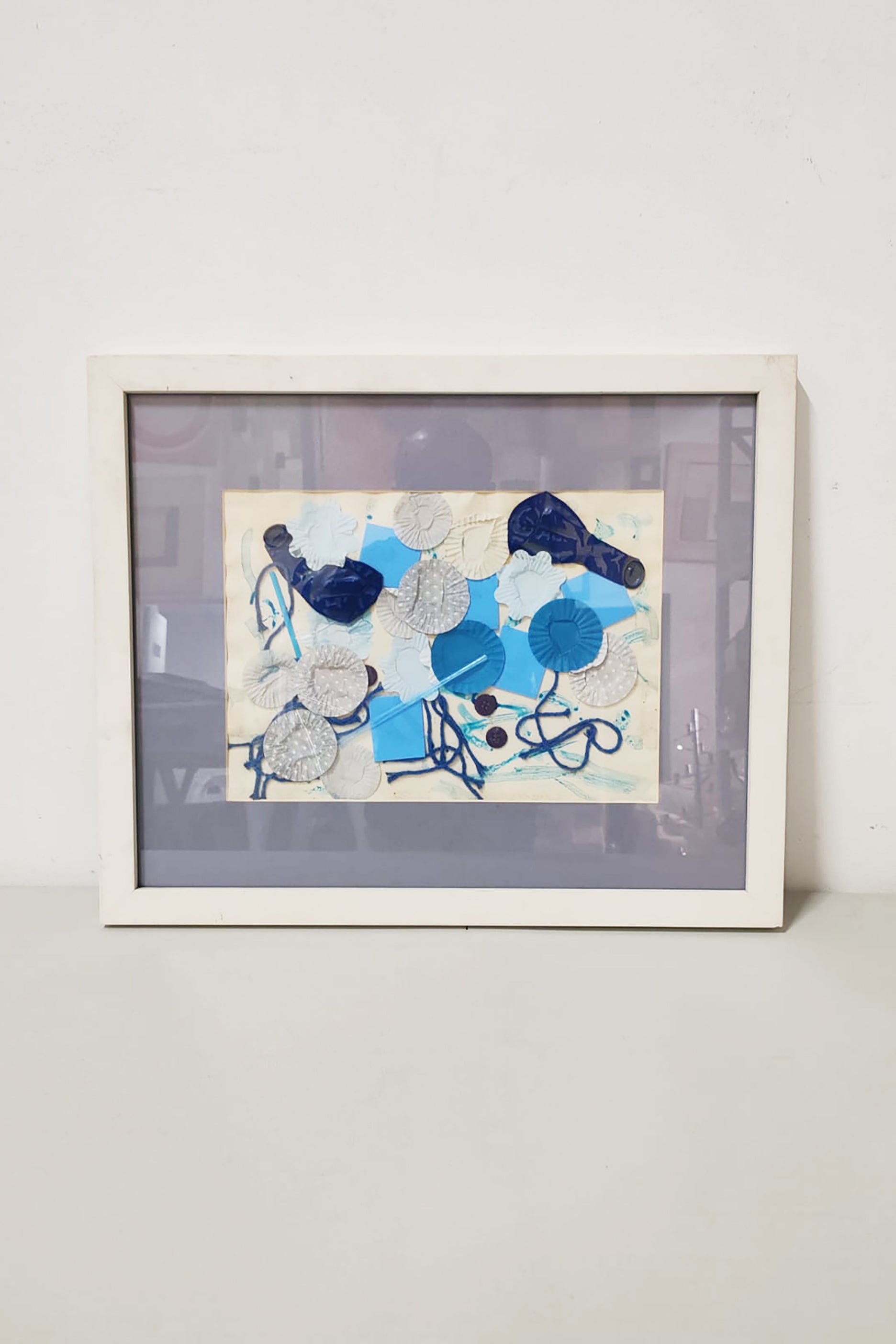 Paper Artwork with Wooden Frame (40x50)