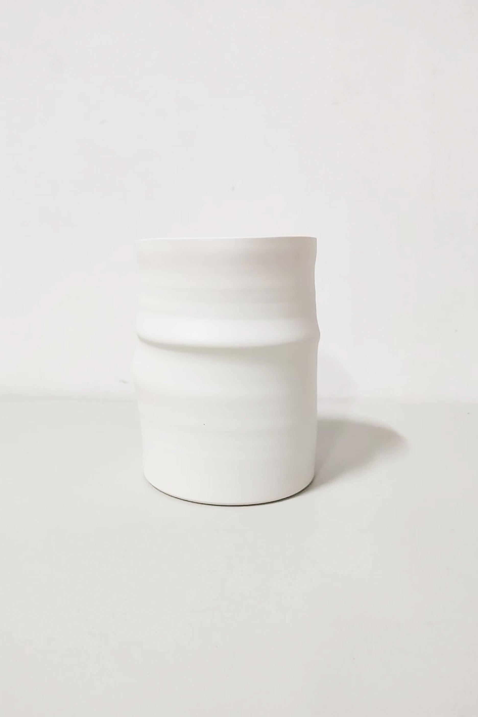 White Designed Vase