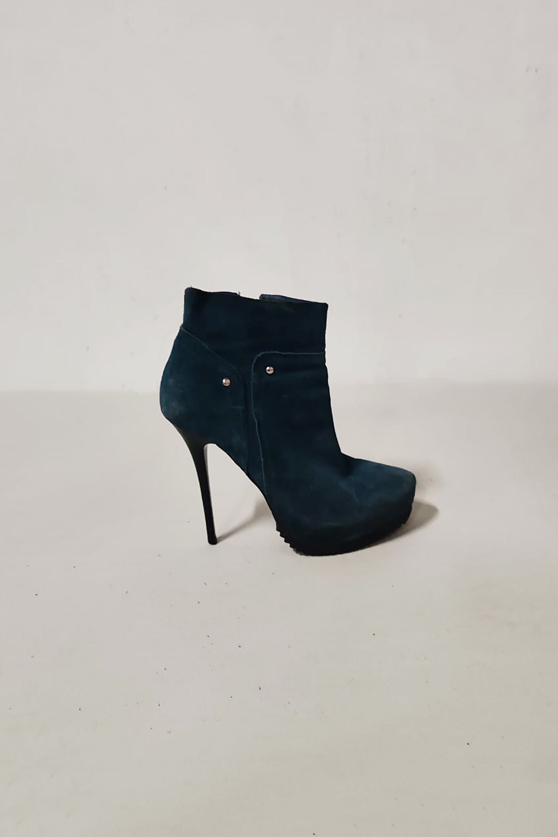 Blue Ladies Suede Boots (Eu40)