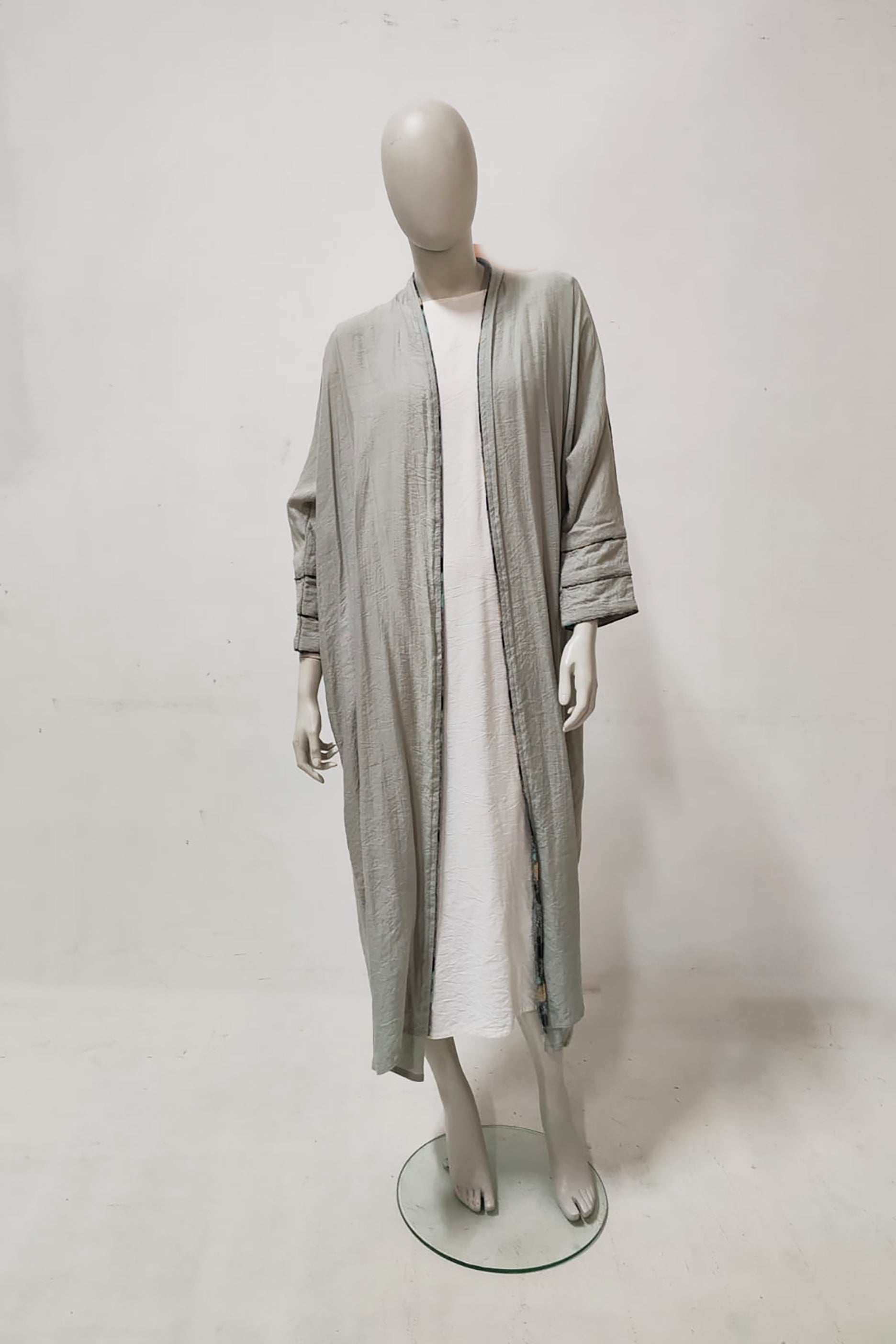 Long Green Mint Abaya