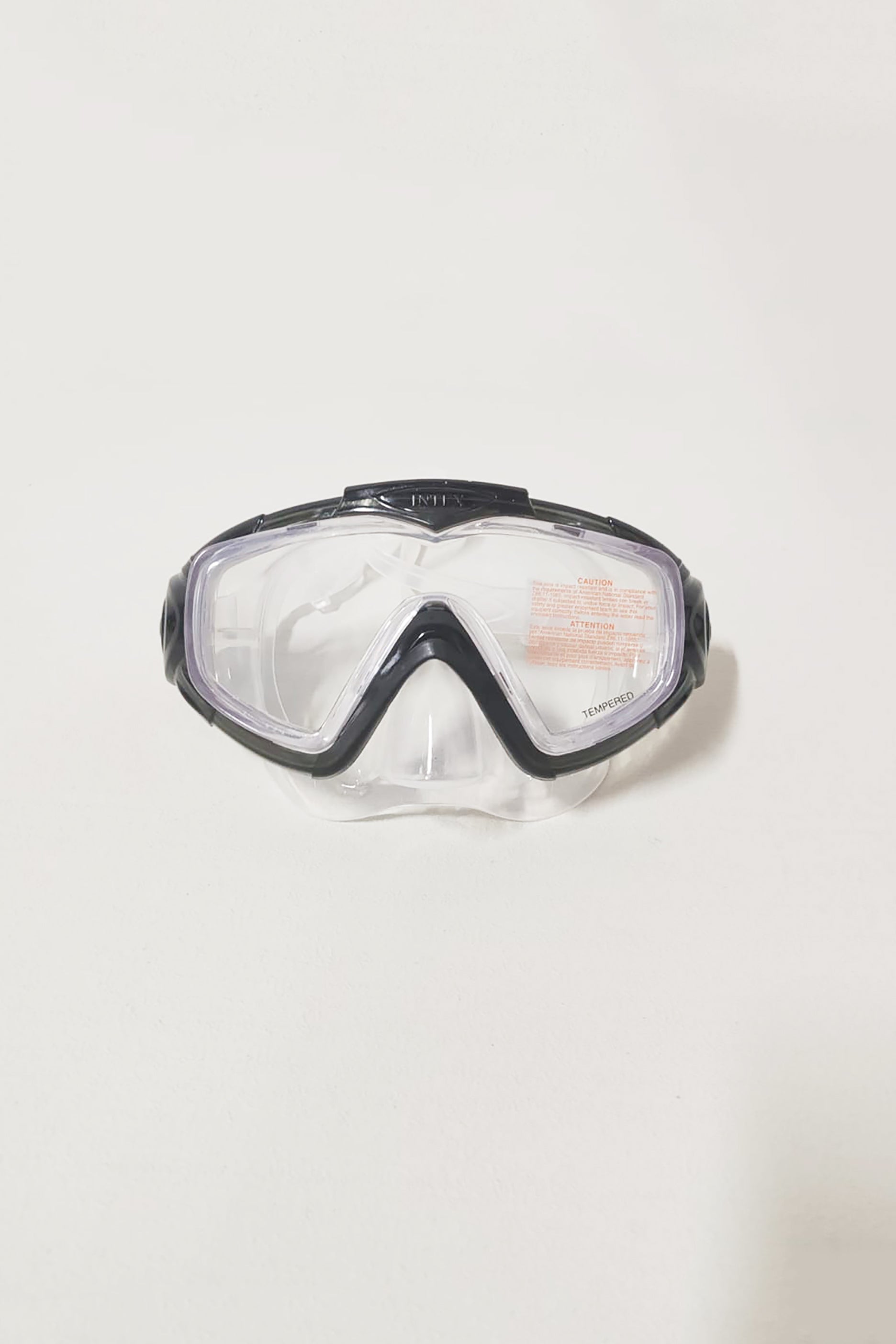 Snorkelling Mask with Black Trim