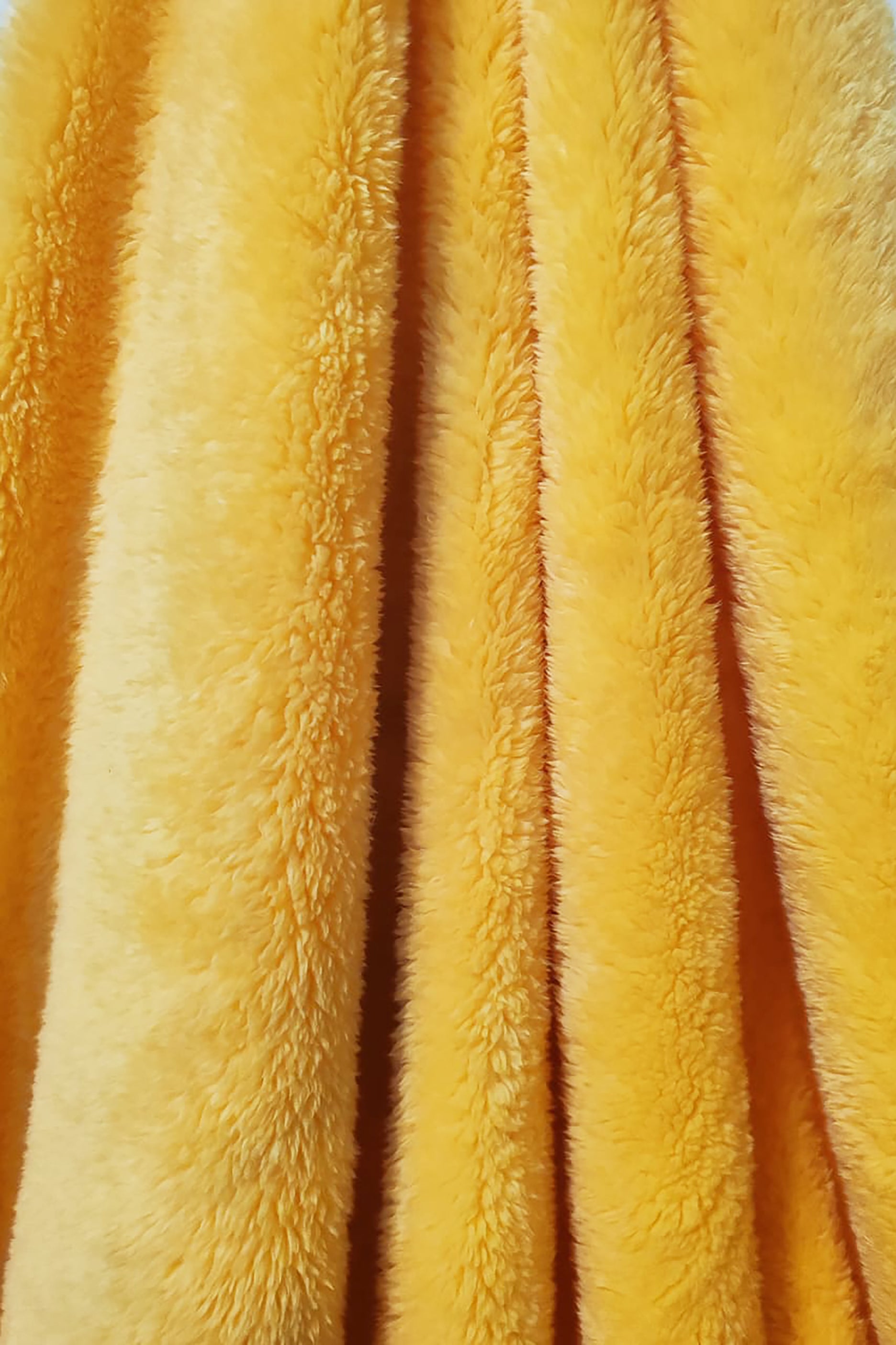 Yellow Velvet Blanket