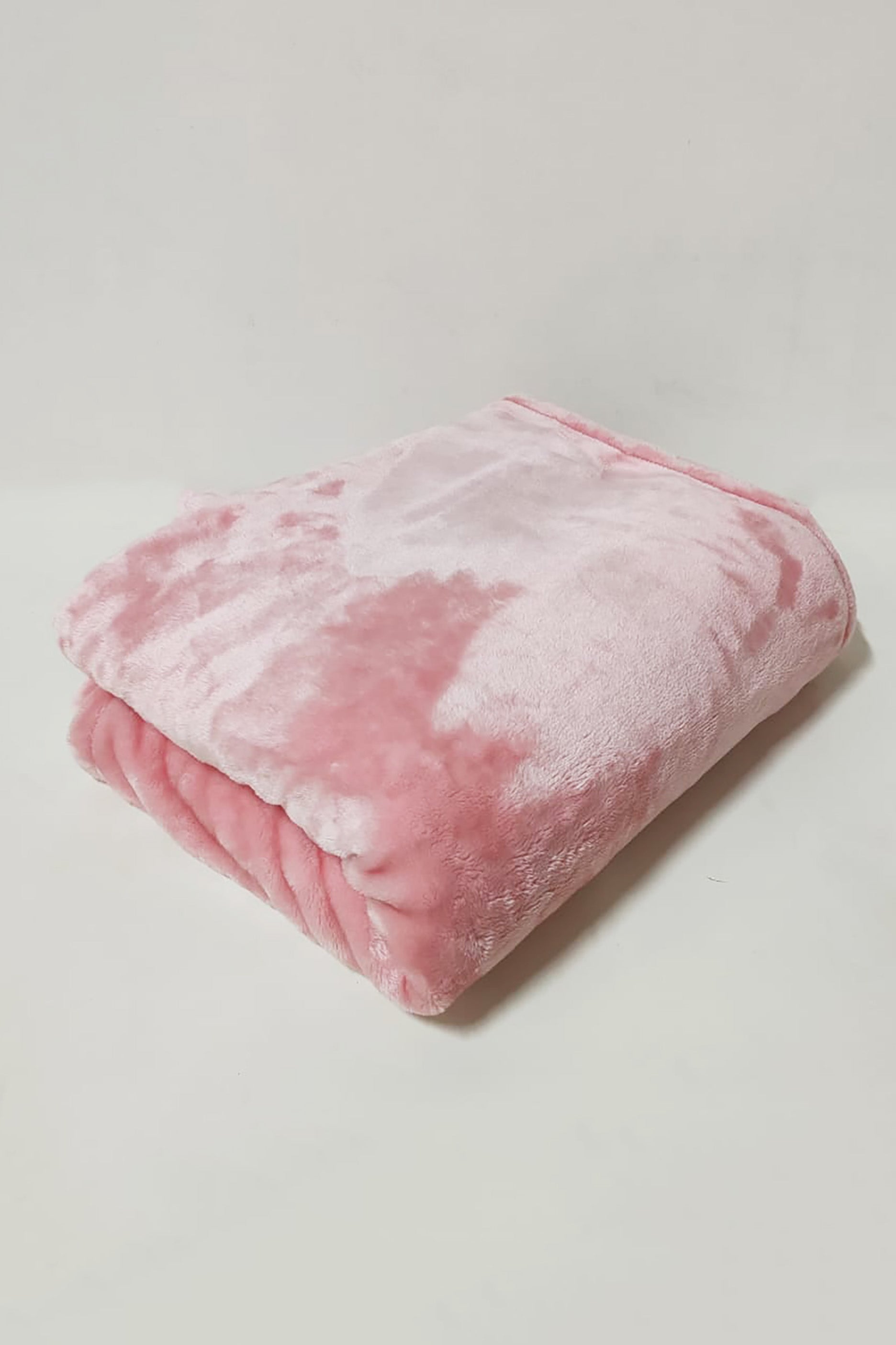 Pink Soft Fuzzy Blanket Throw