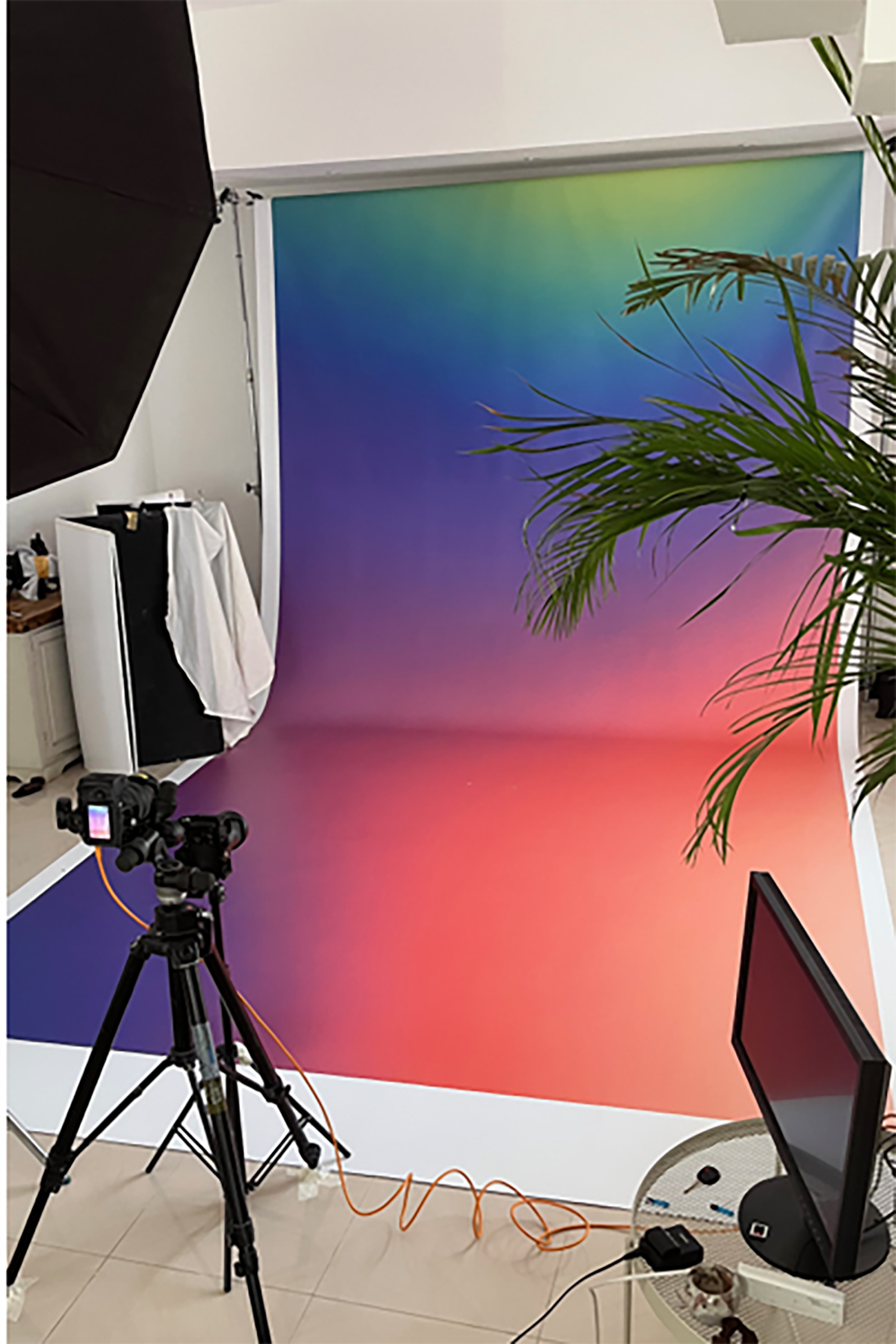 Gradient Color Backdrop – ProppedUpRentals