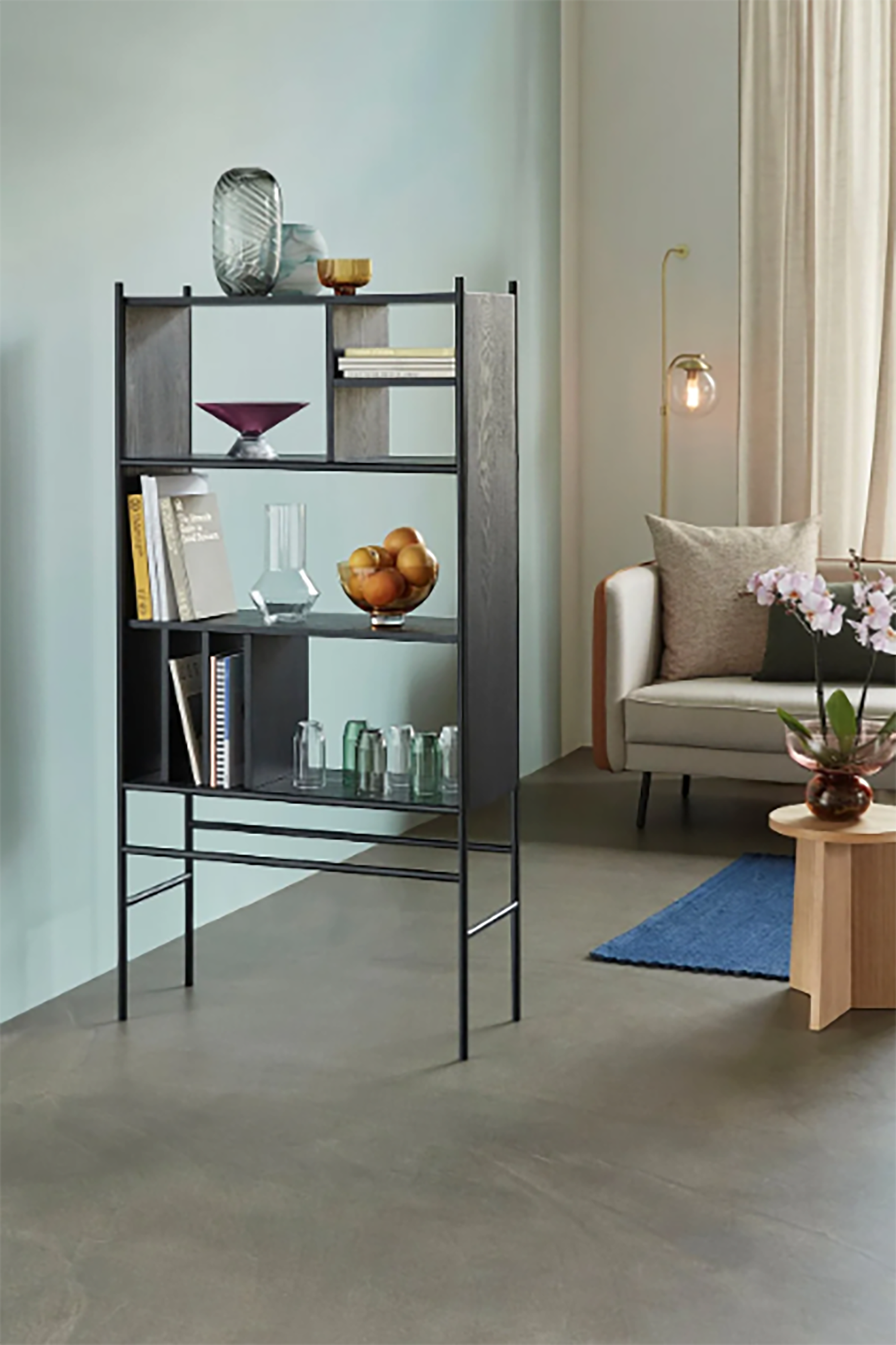 Divided Shelf Unit