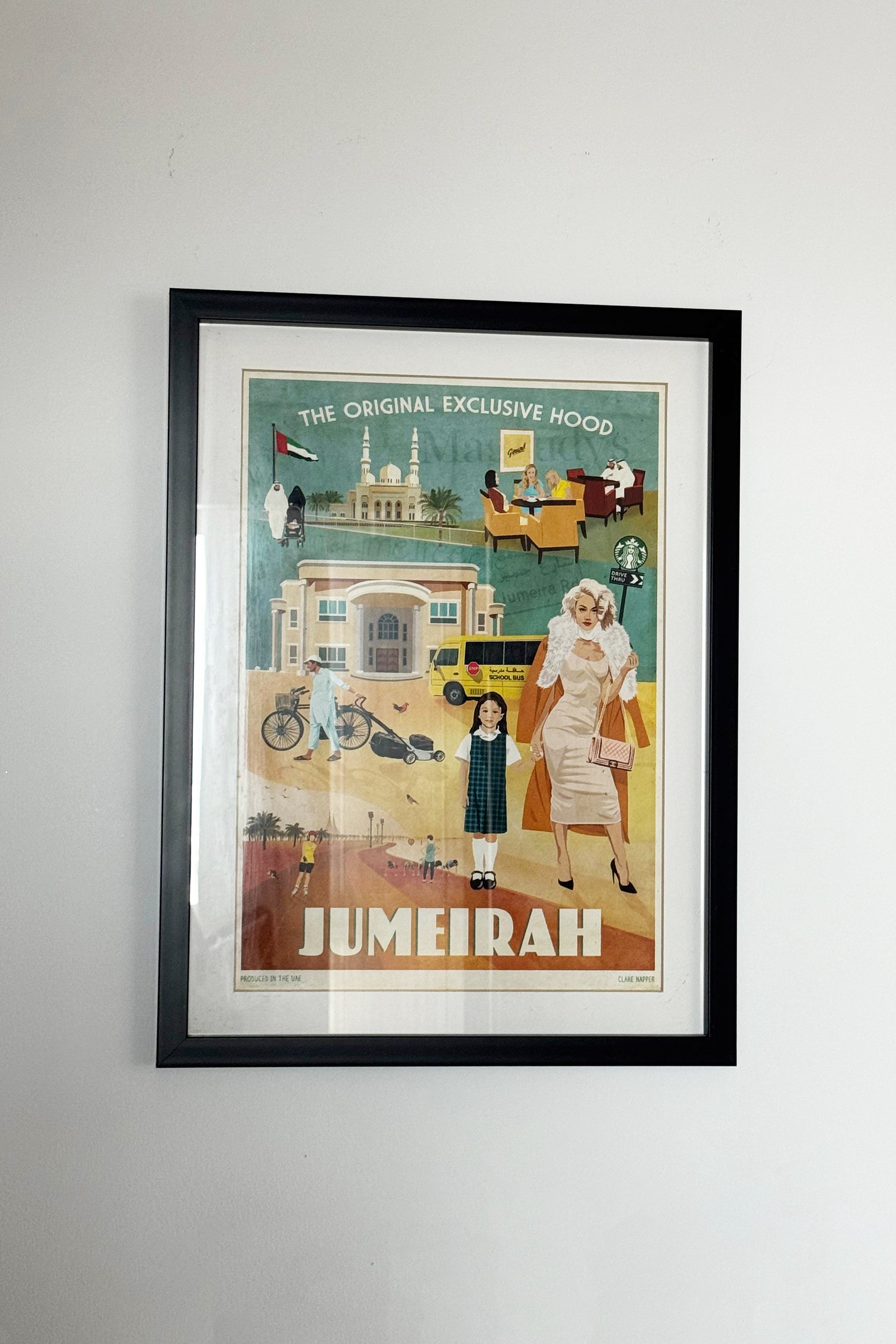 Highlife Framed Poster Artwork - Jumeirah