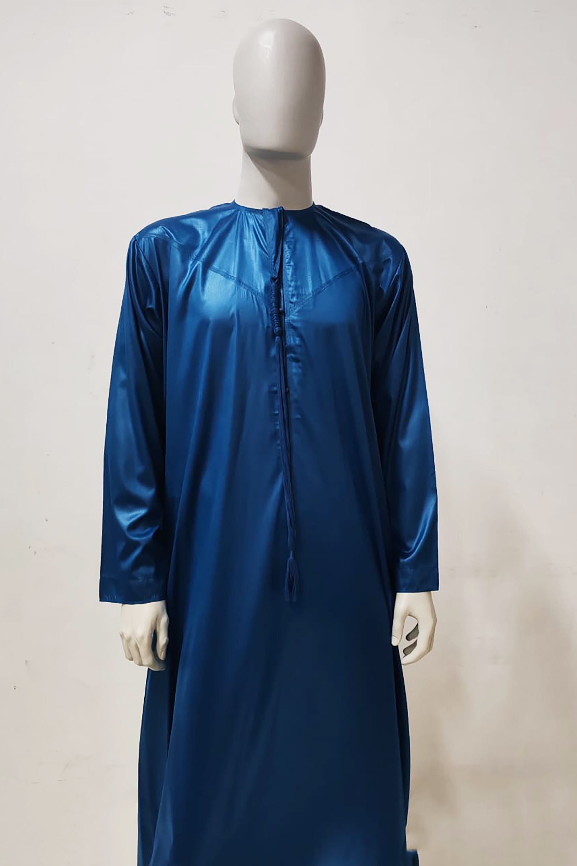 Mens Arabic Thobe (Dark Blue)