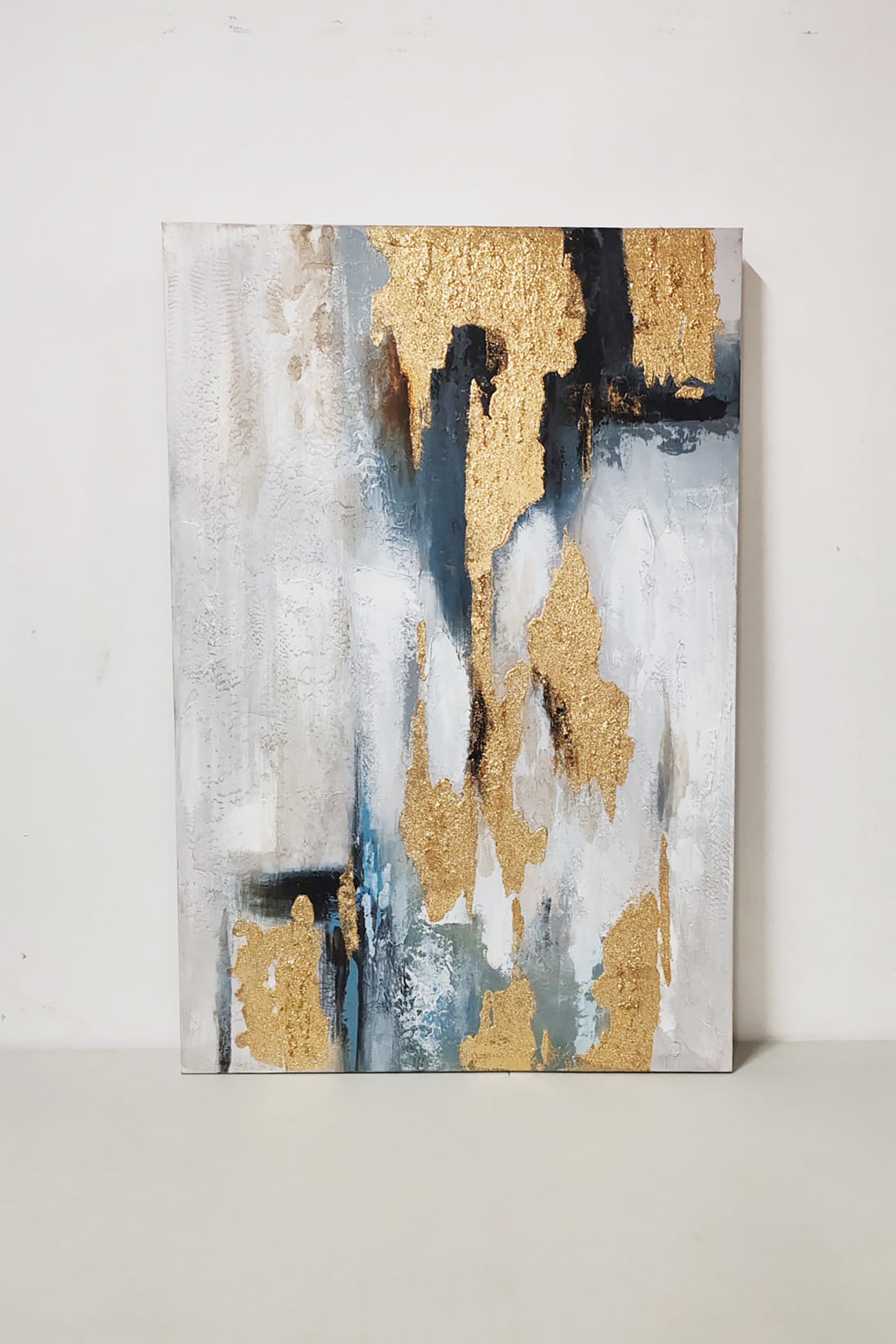 Blue and Gold Artwork