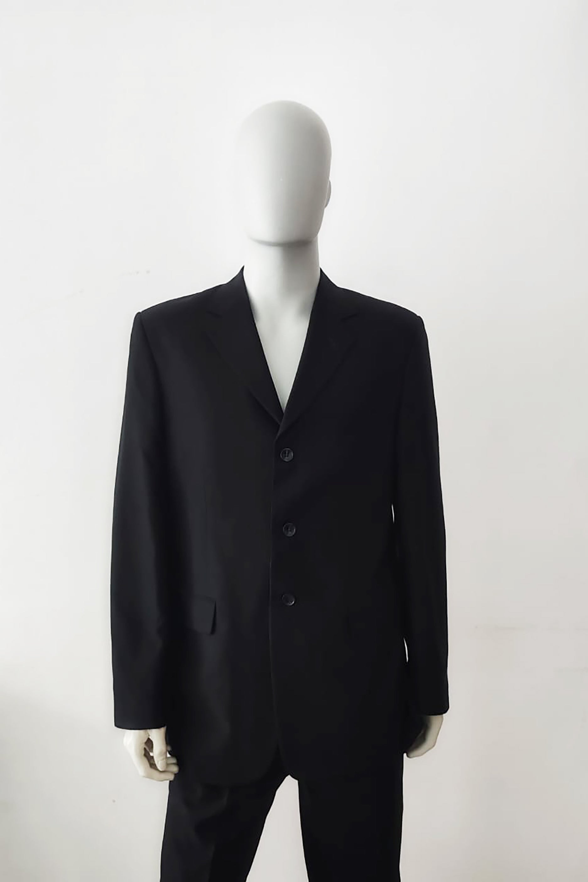 Mens Black Formal Suit