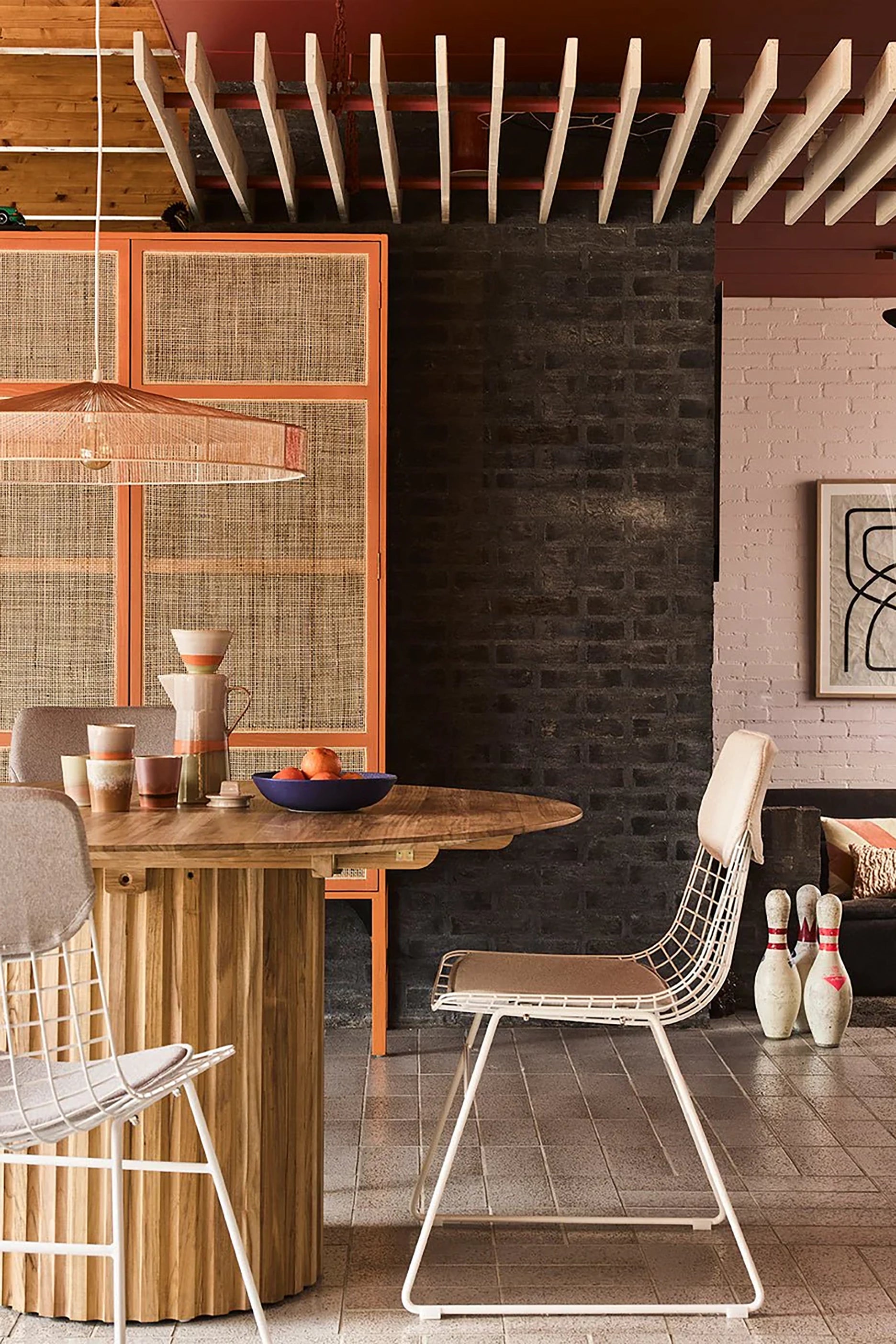 Metal Wire Dining Chair