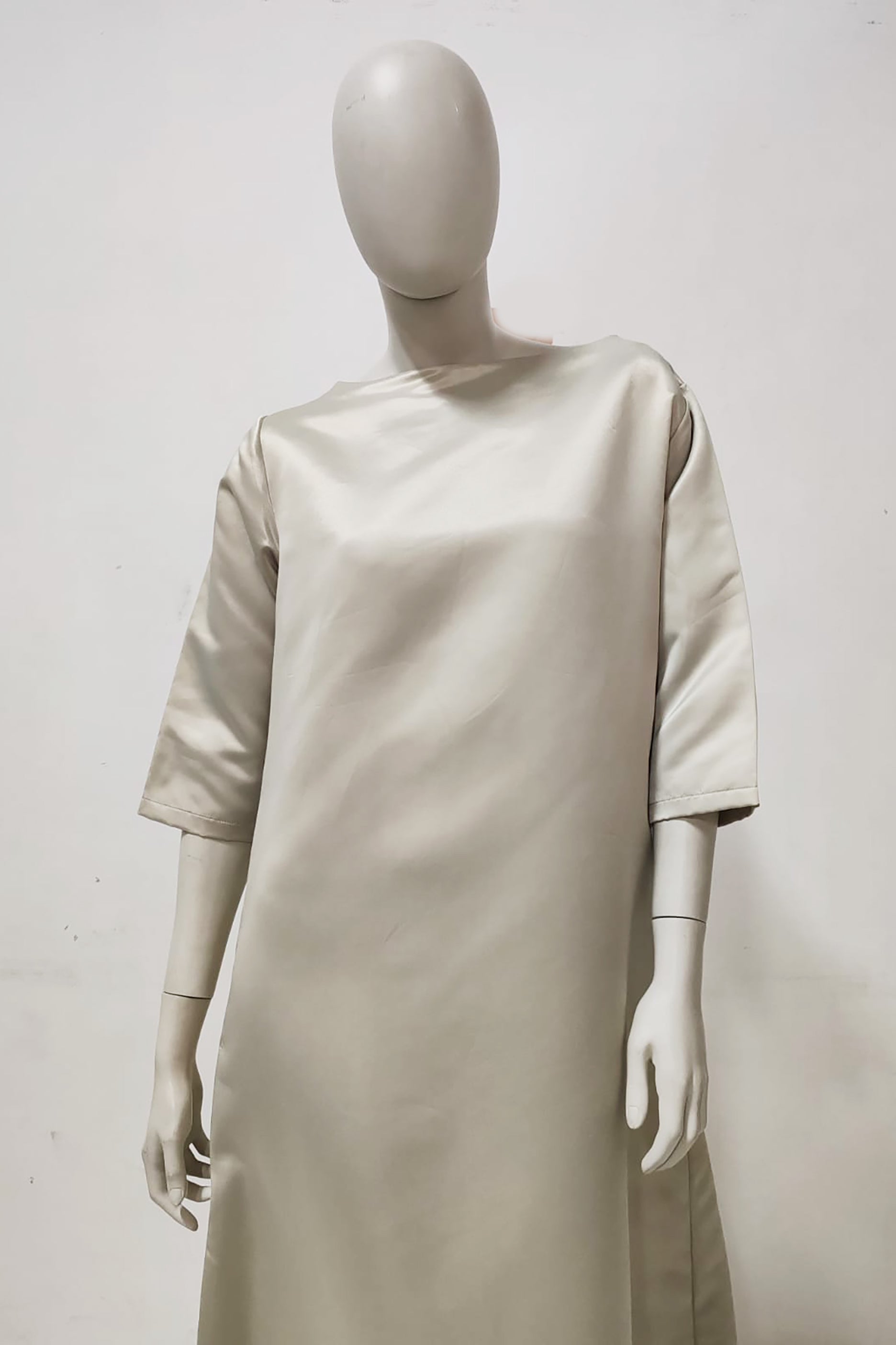 Beige Embellished Abaya