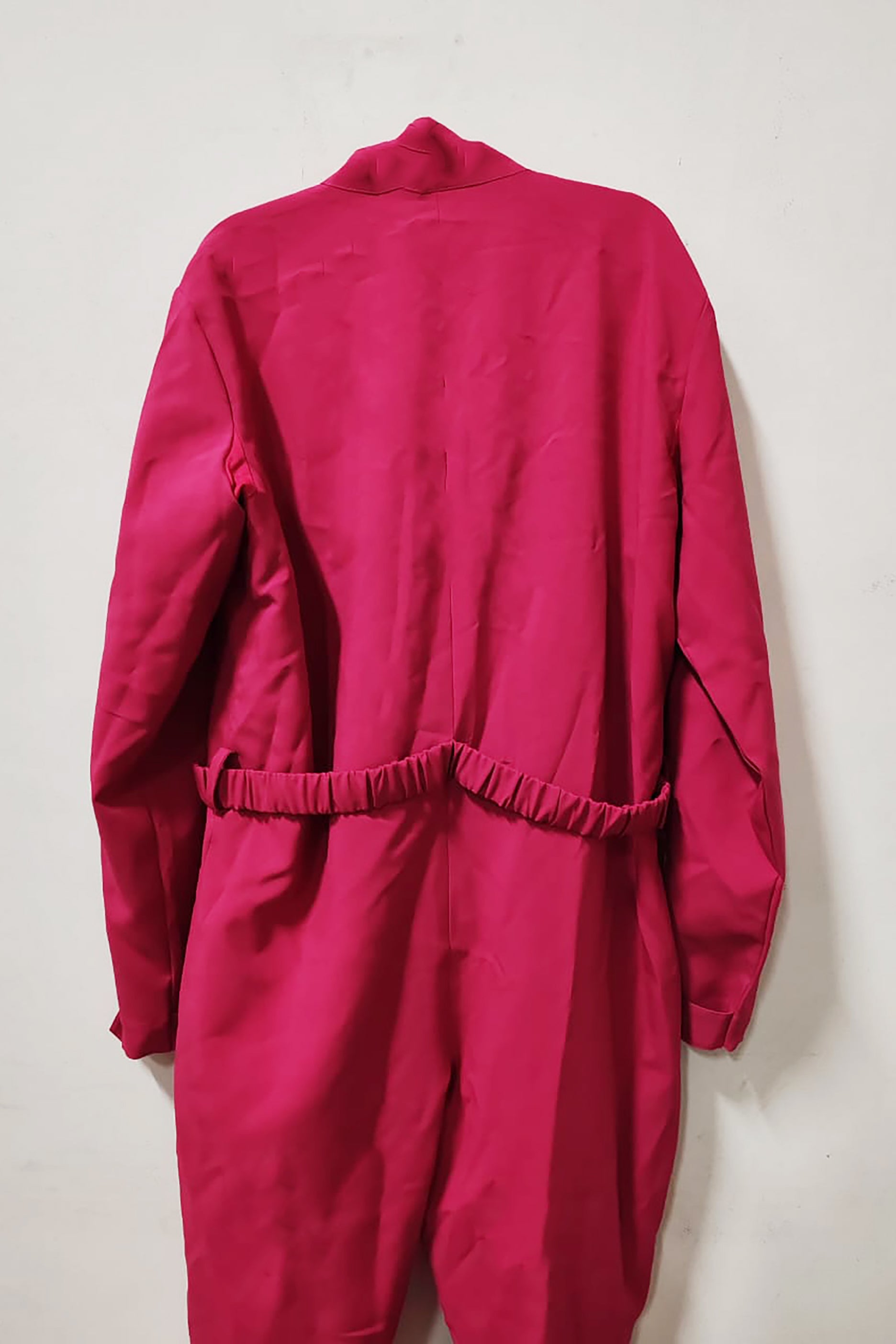 Unisex Pink Adult Jumpsuit (M/L)