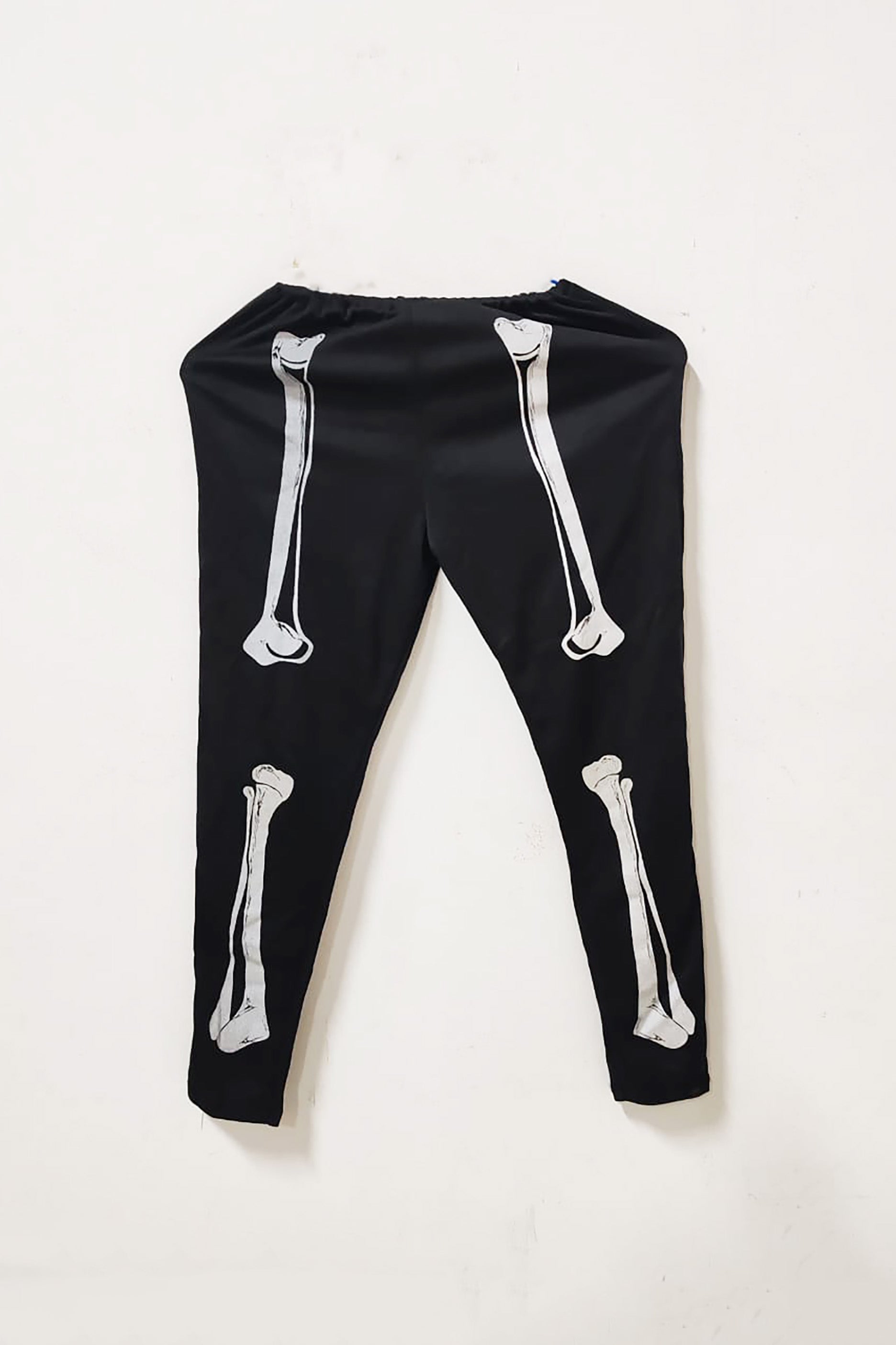 Black Halloween Skeleton Sweatpants