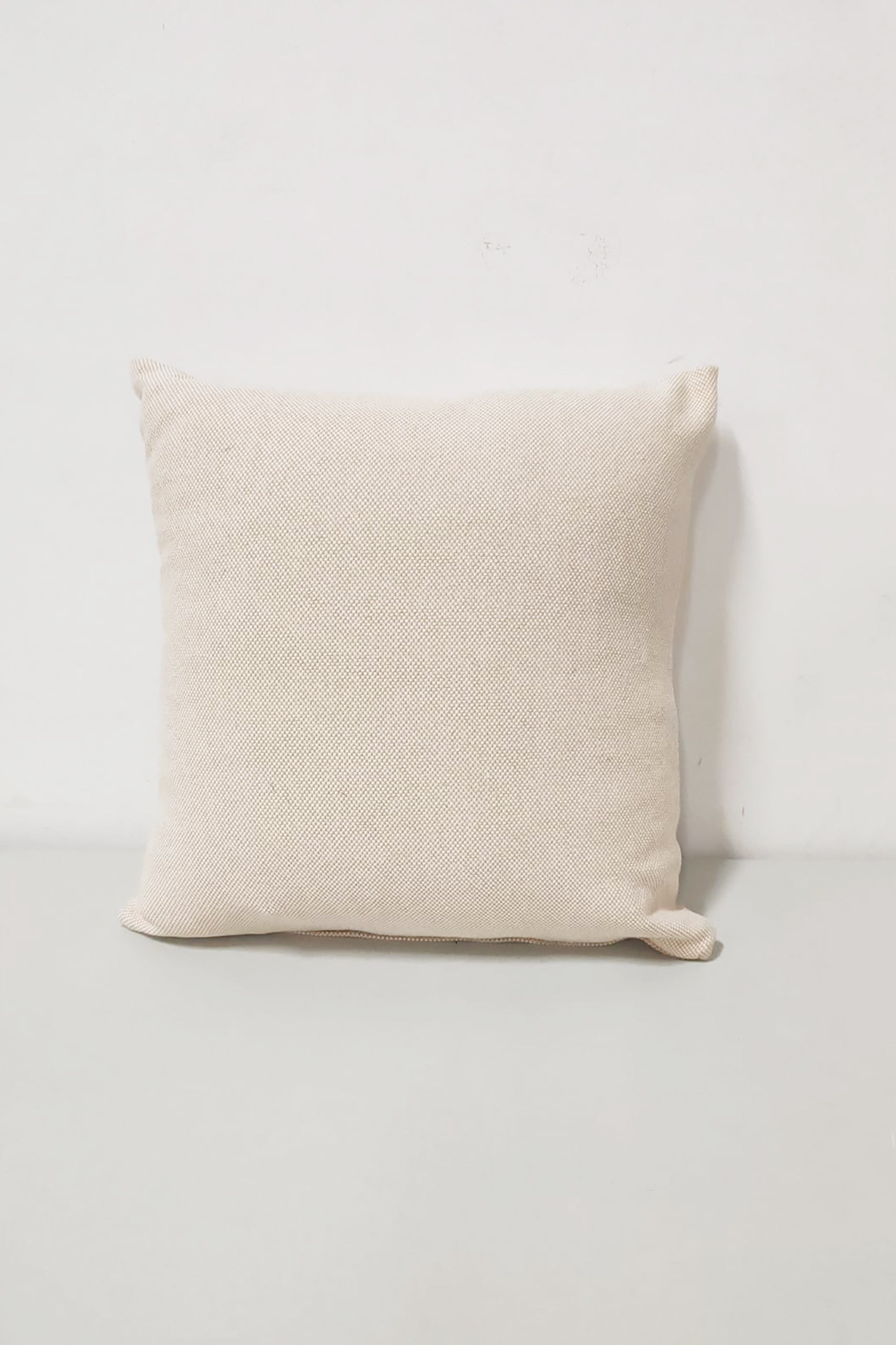 Woven Beige Cushion