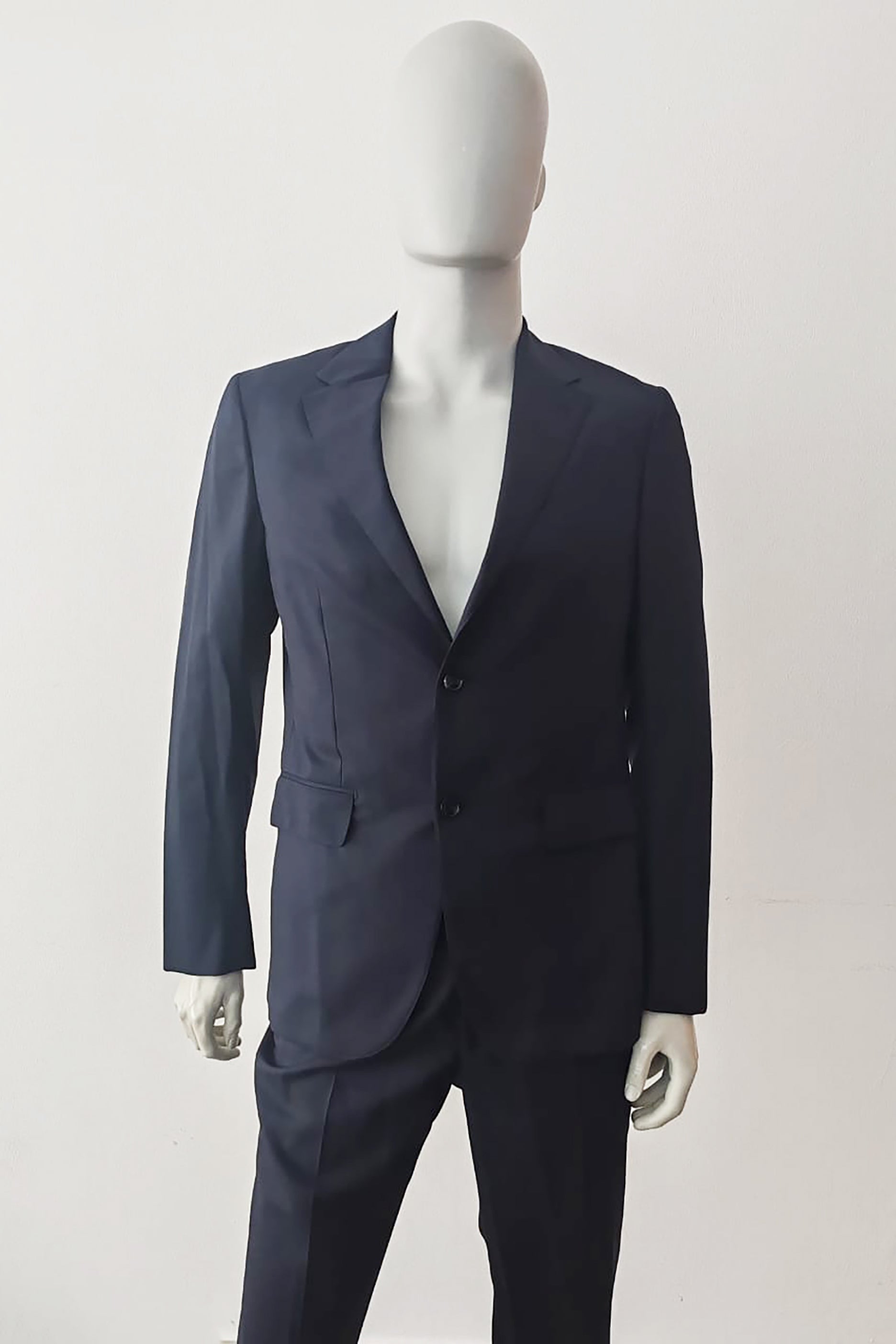 Mens Navy Blue Formal Suit