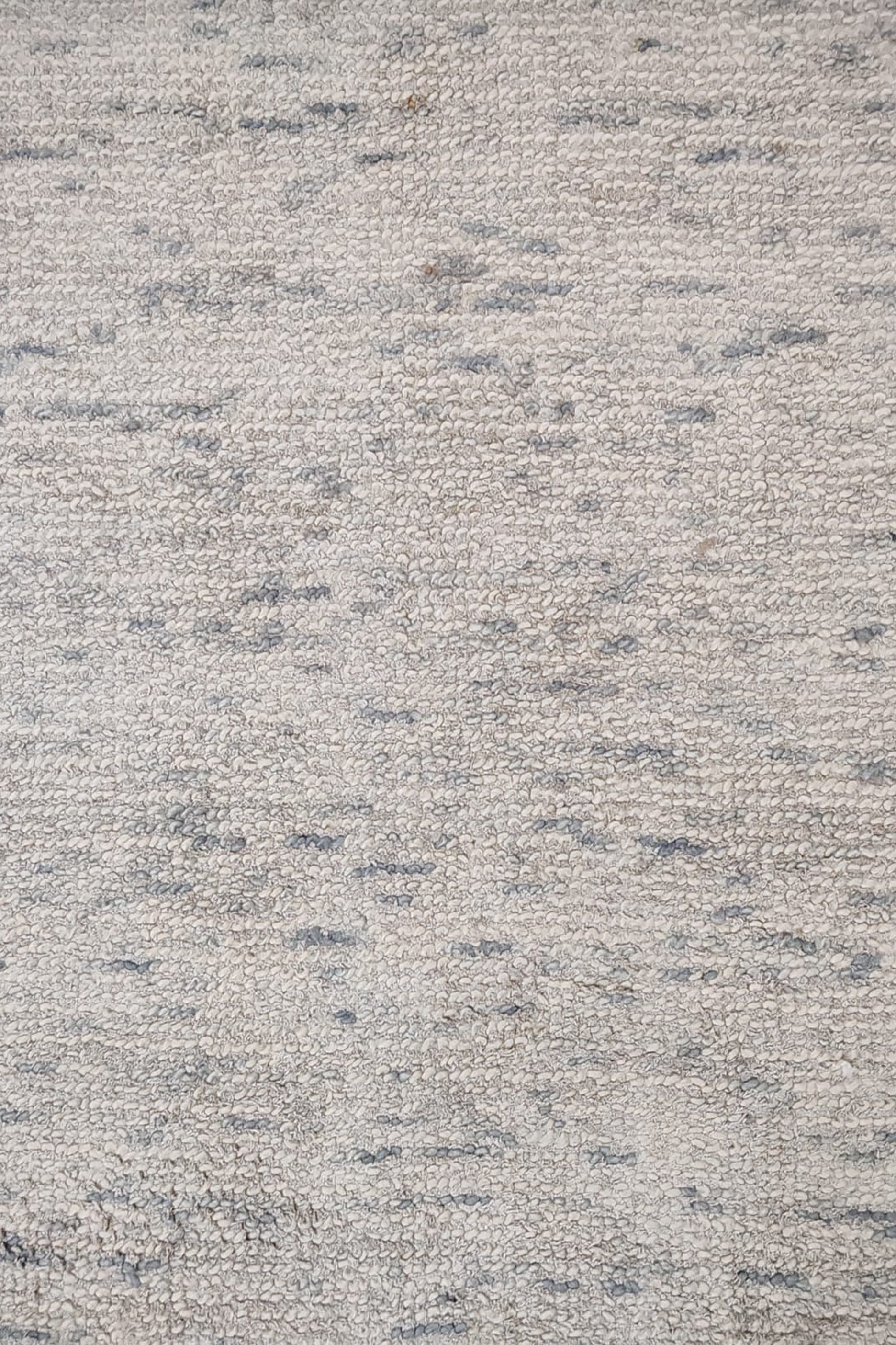 Grey & Blue Designed Rug