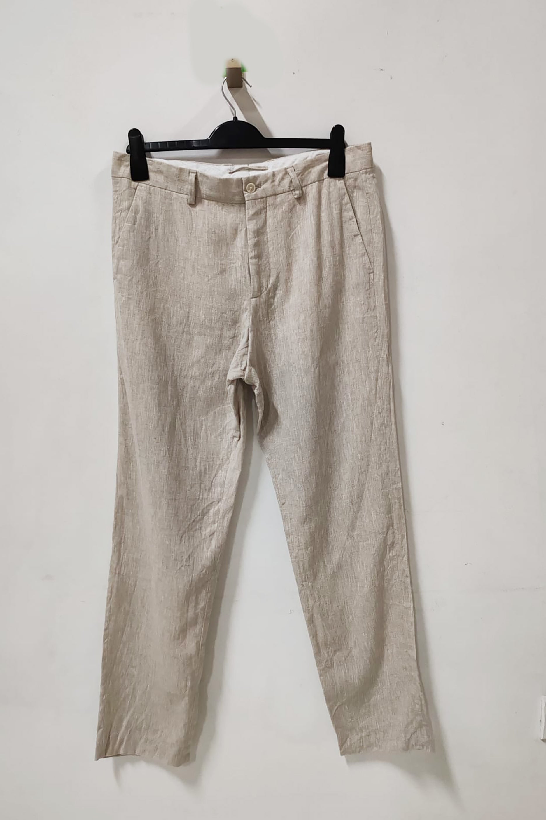 Mens Linen Blend Pants