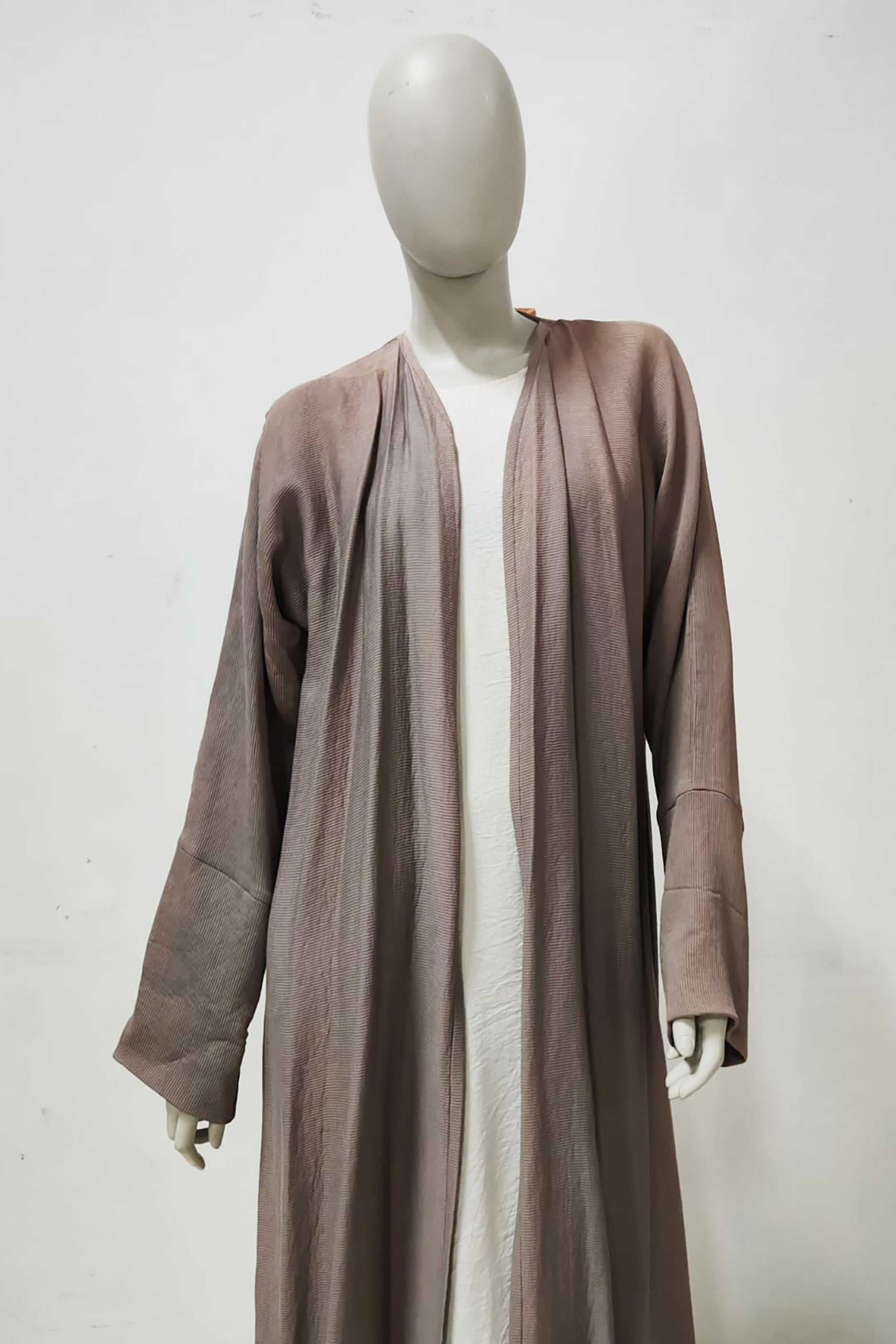 Gray Long Abaya