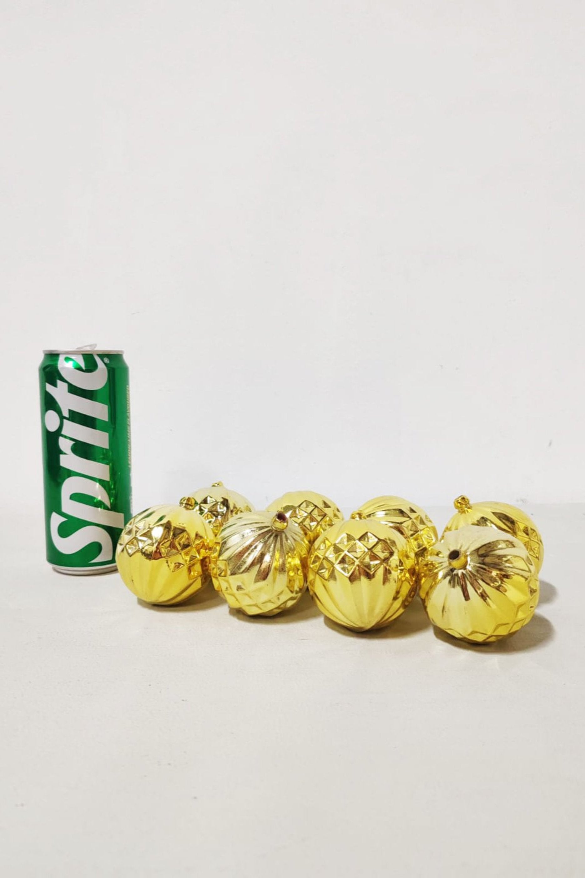 Gold Christmas Ornament Balls